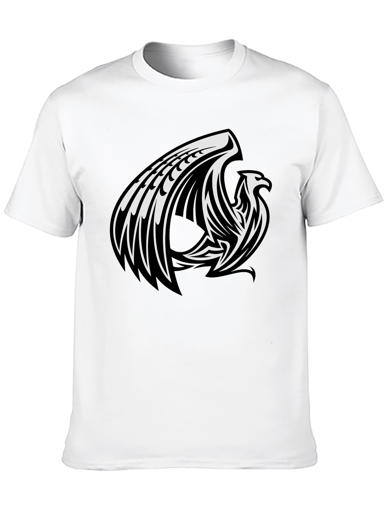 Black Phoenix Graphic Black T-Shirt view 10