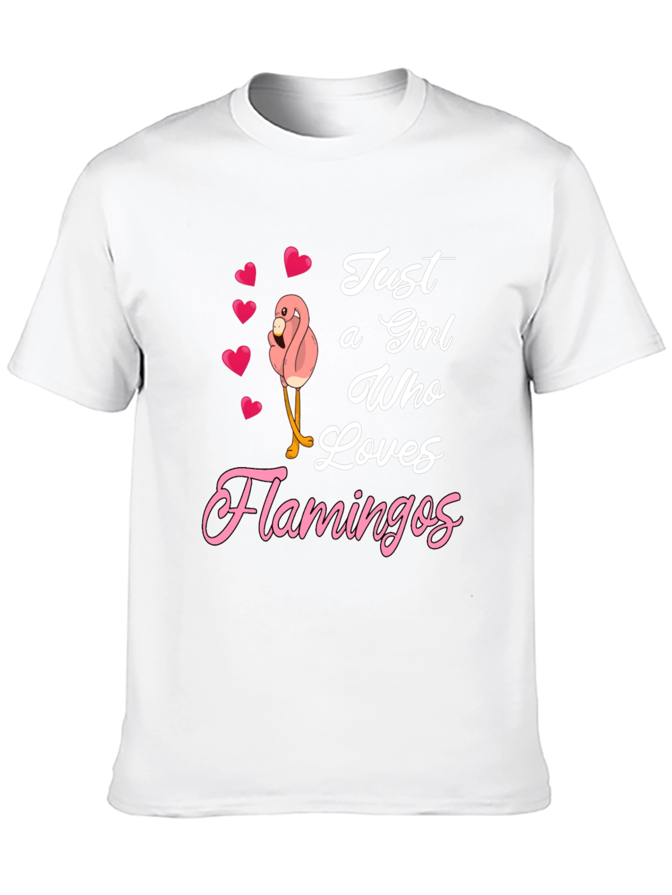 Black Girl's Flamingo Lover T-Shirt view 10