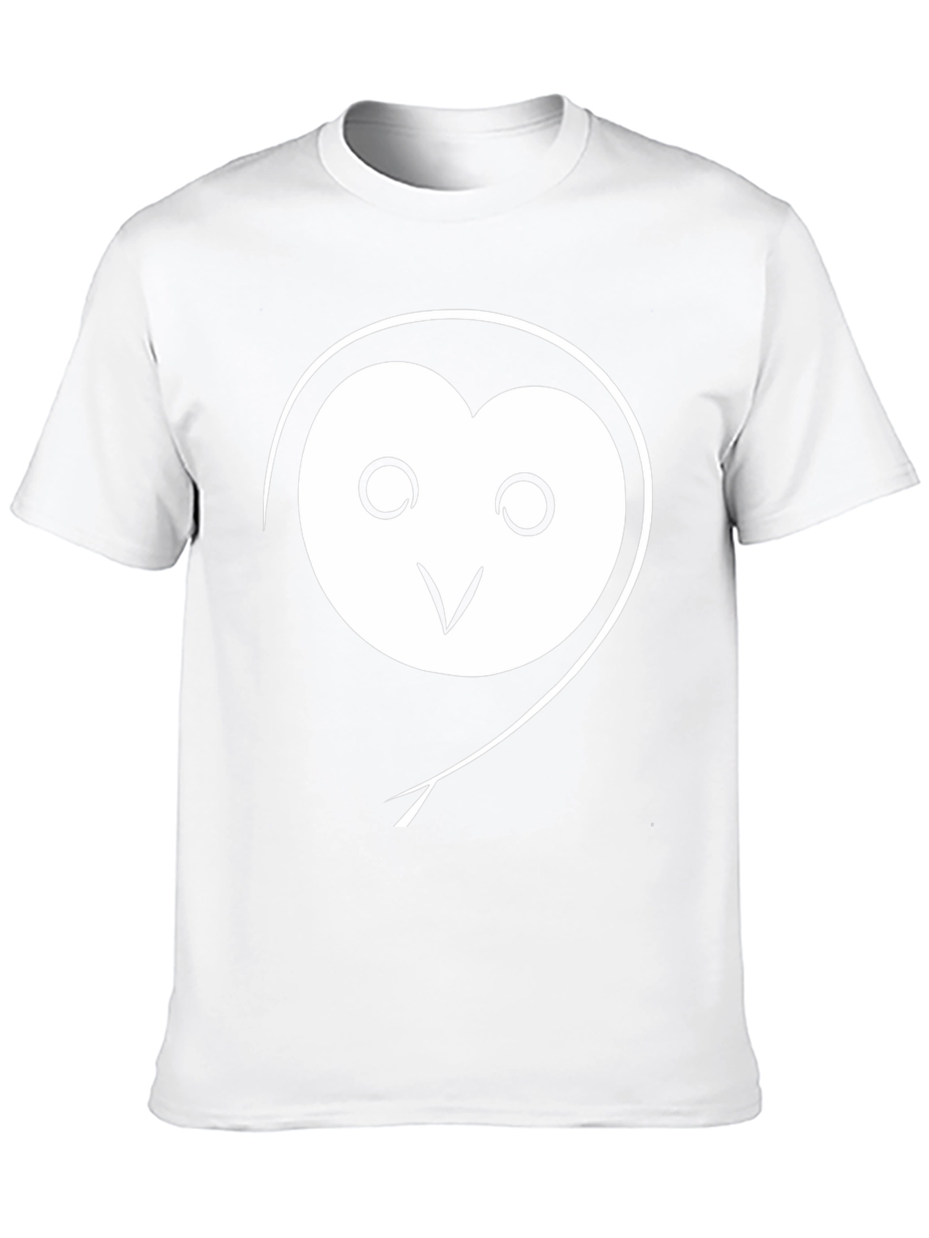 Black Owl Graphic Tee - Trendy Black T-Shirt view 10