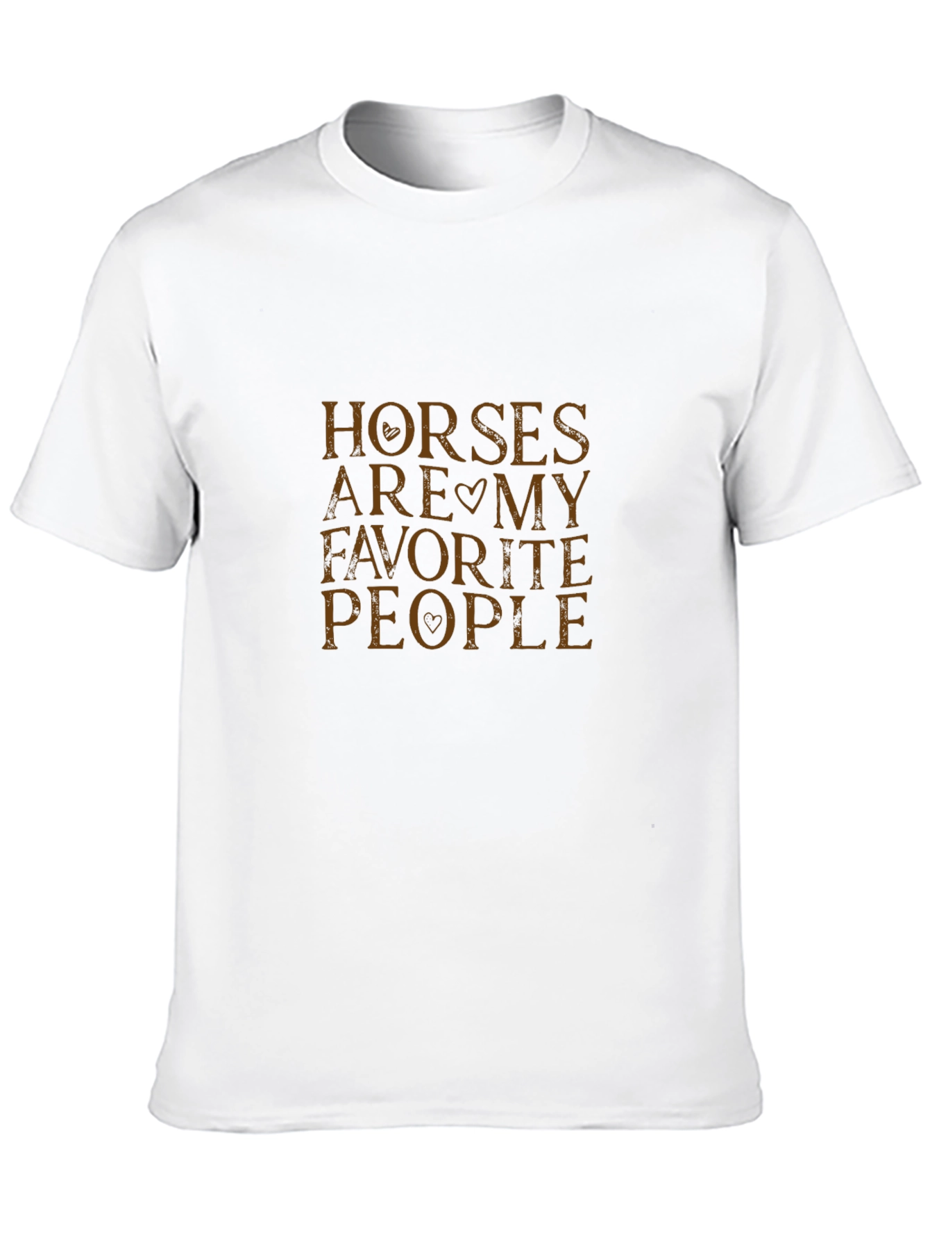 Black Horses Are My Favorite People Graphic Tee view 10