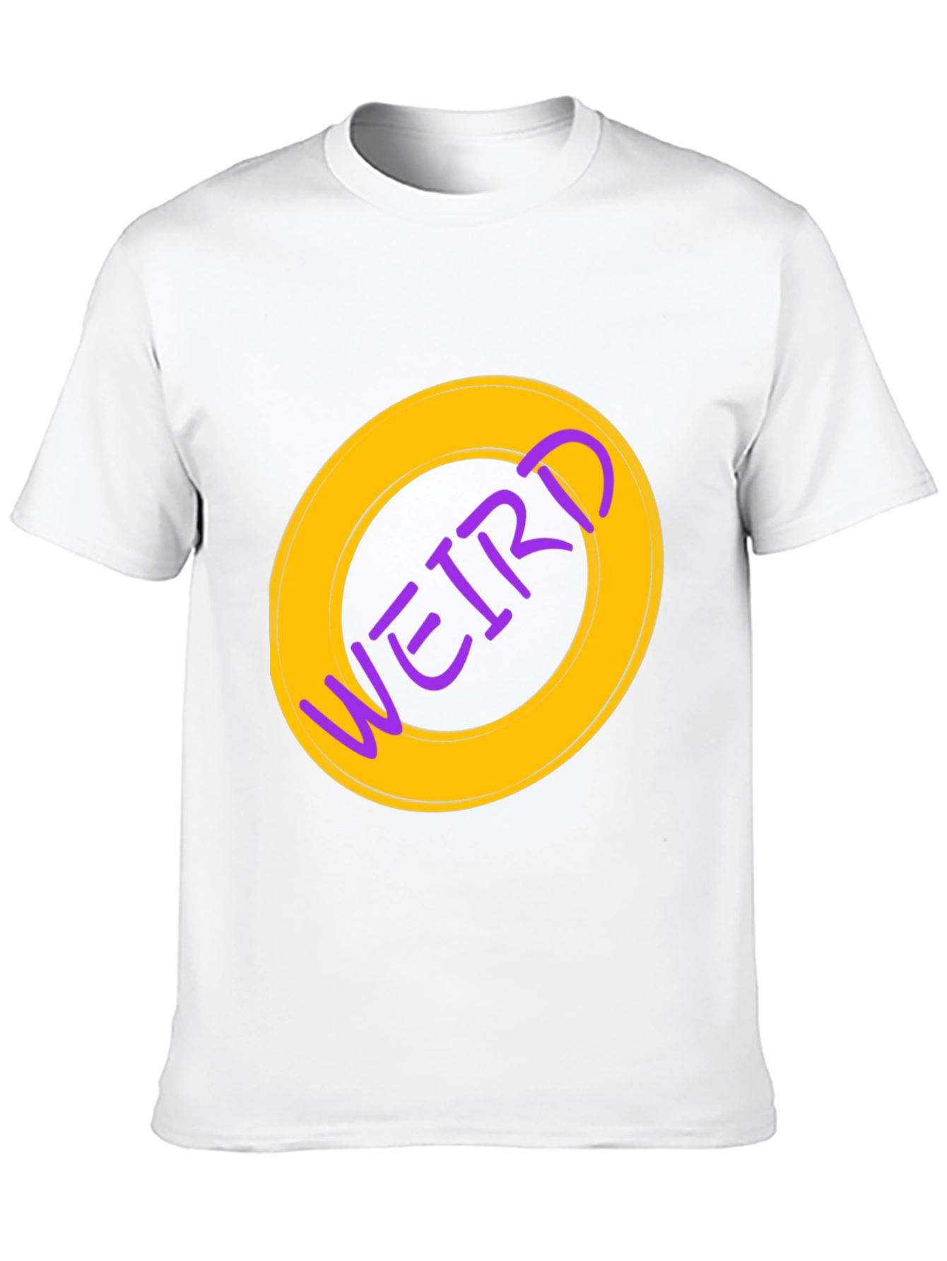 Black Weird Graphic Tee - Black Cotton Casual Shirt view 10