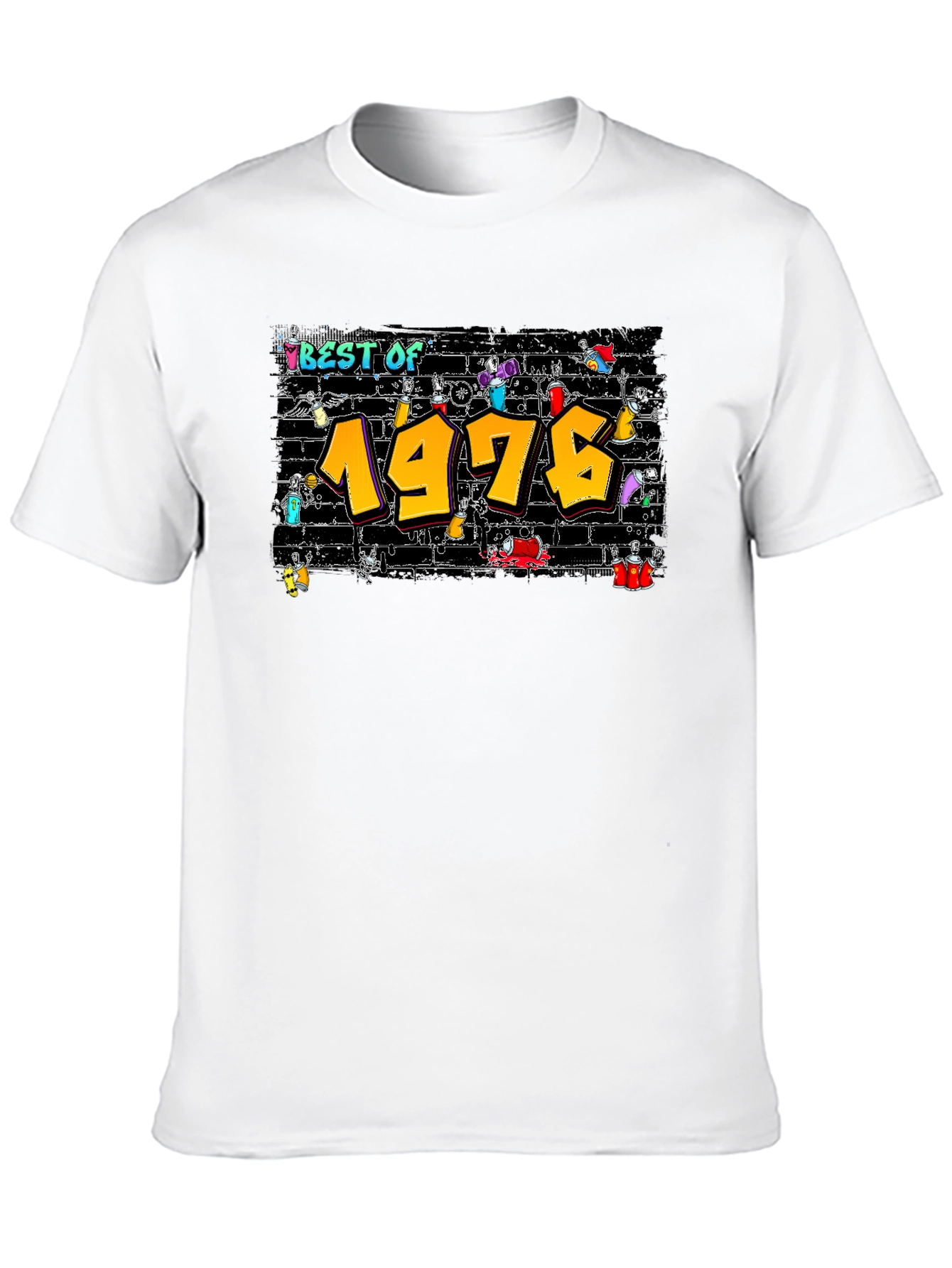 Black Best of 1976 T-Shirt view 10