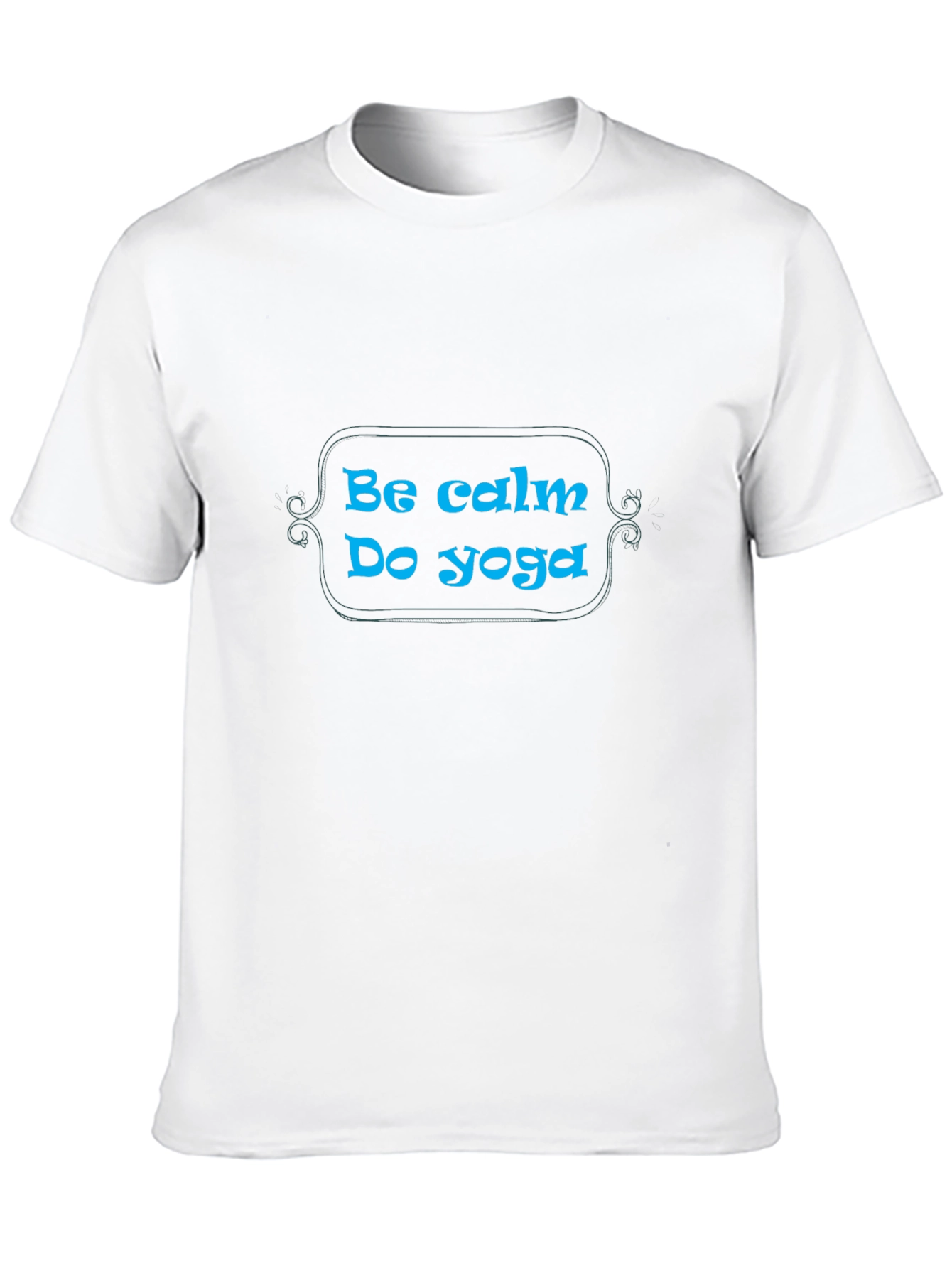 Black Calm Yoga T-Shirt view 10