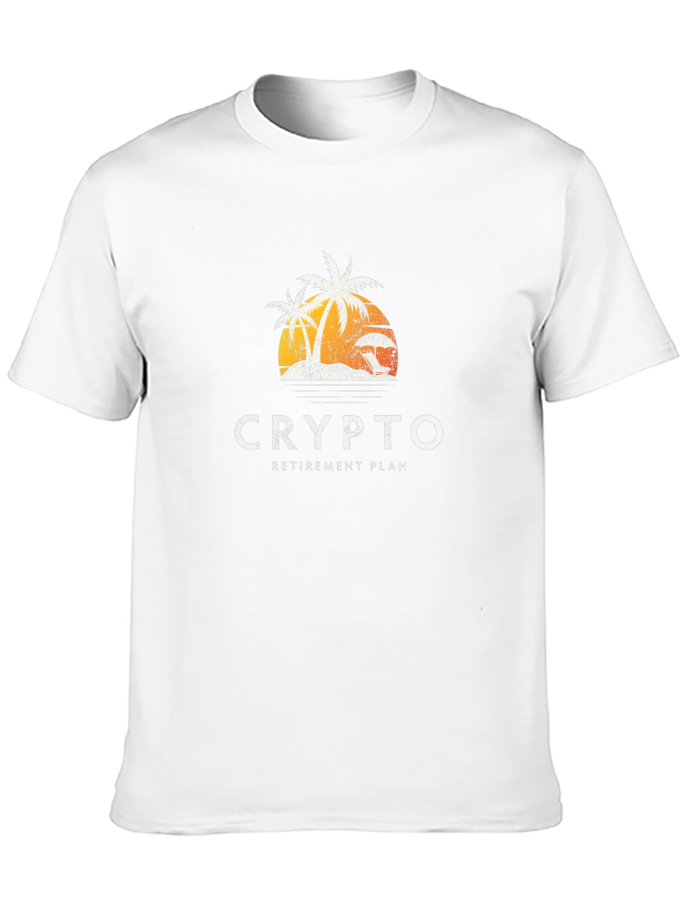 Black Crypto Retirement Plan T-Shirt view 10