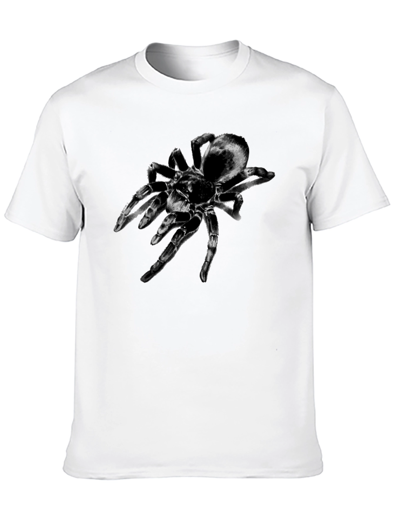 Black Tarantula Graphic Tee - Bold Spider Design view 10