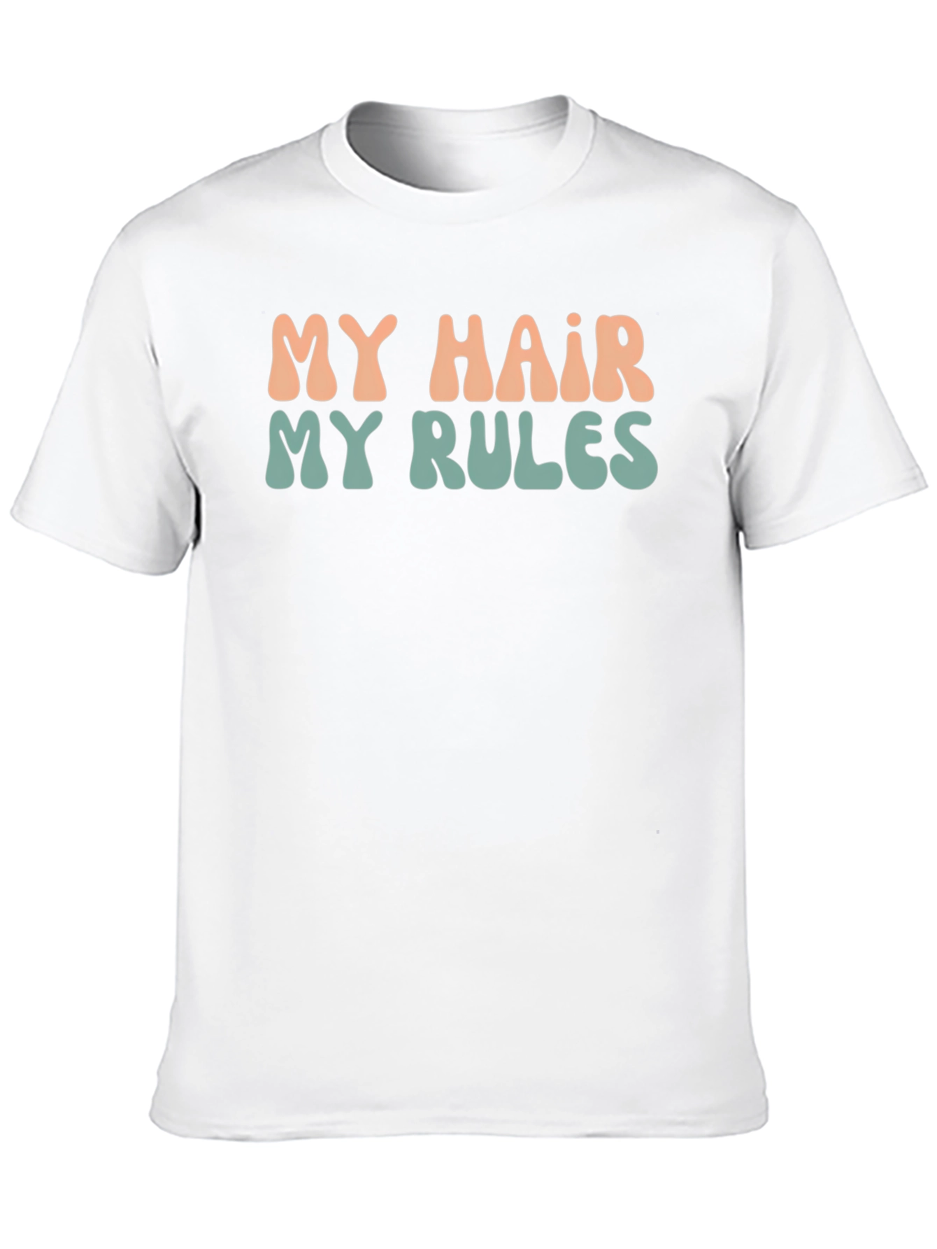 Black My Hair My Rules Graphic Tee - Unisex view 10