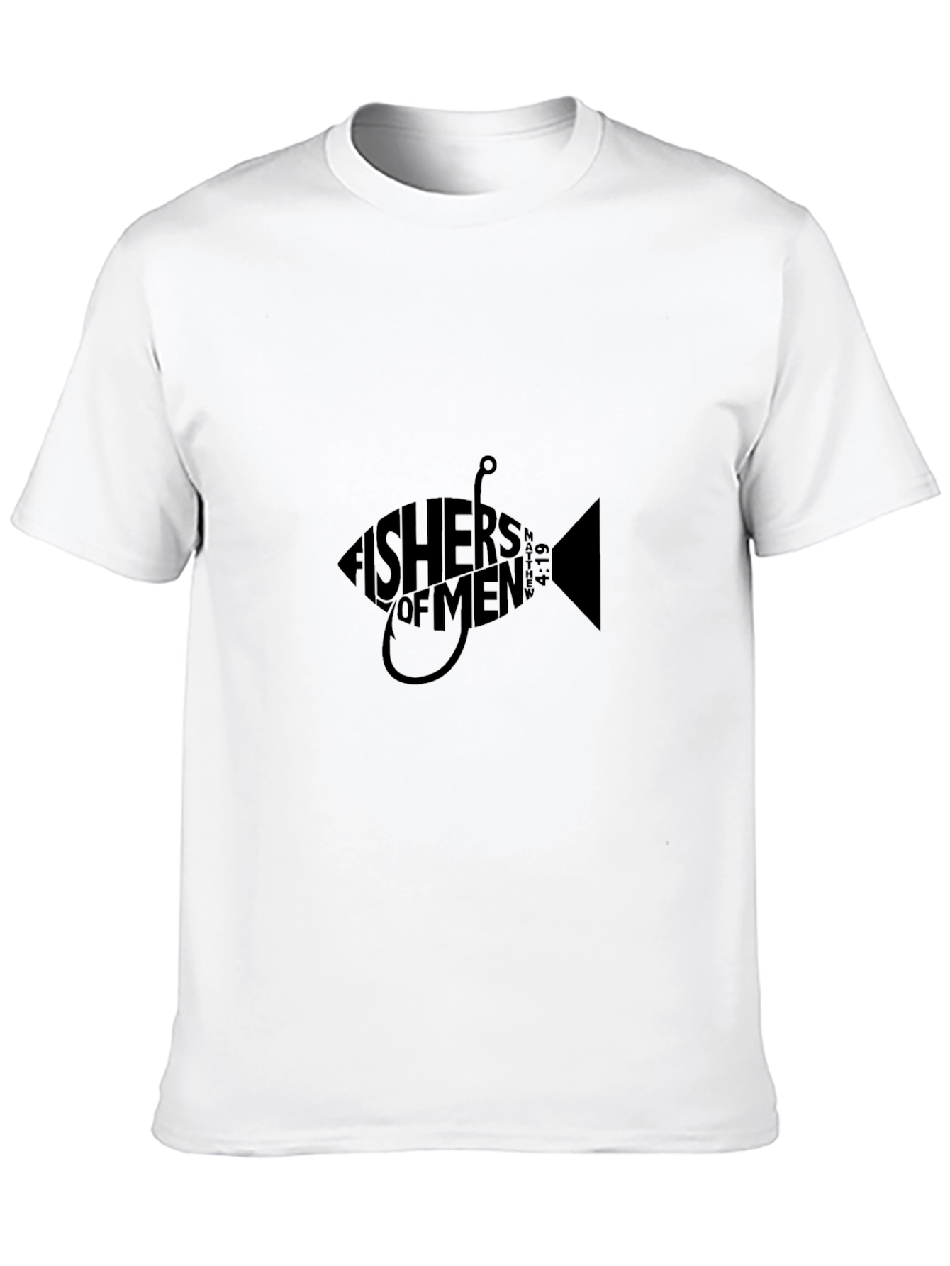 Black Fishers of Men Graphic Tee - Black view 10