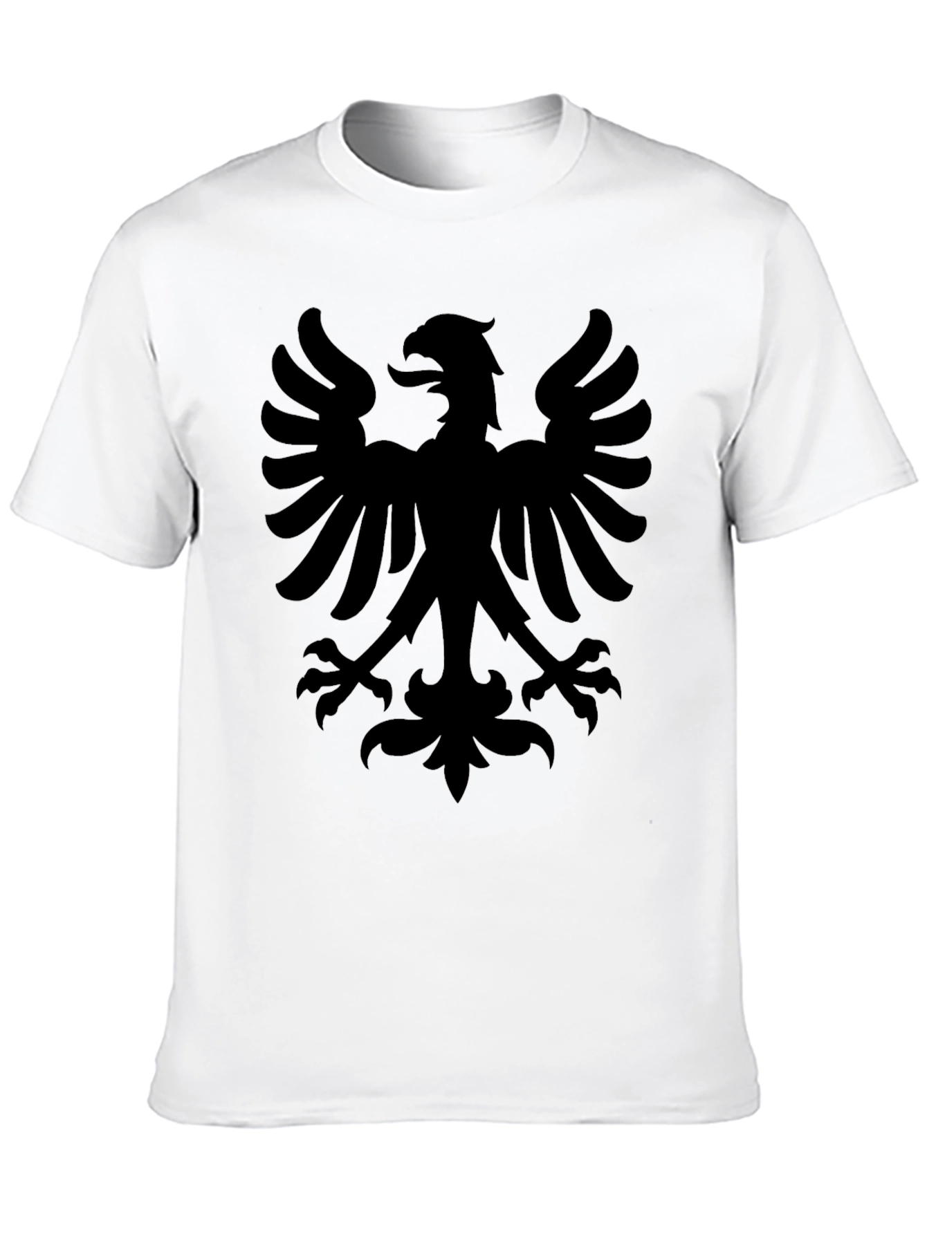 Black Black Eagle Graphic Tee - Bold Statement Shirt view 10