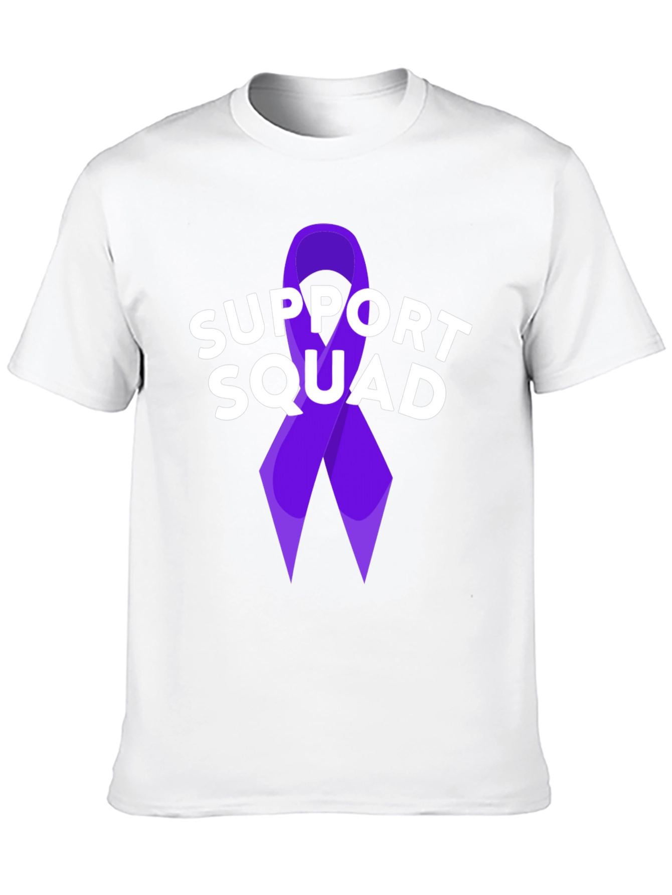 Black Support Squad Ribbon Tee view 10