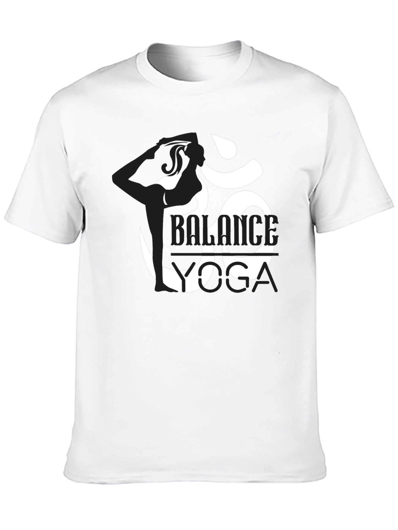 Black Balance Yoga Black T-Shirt view 10