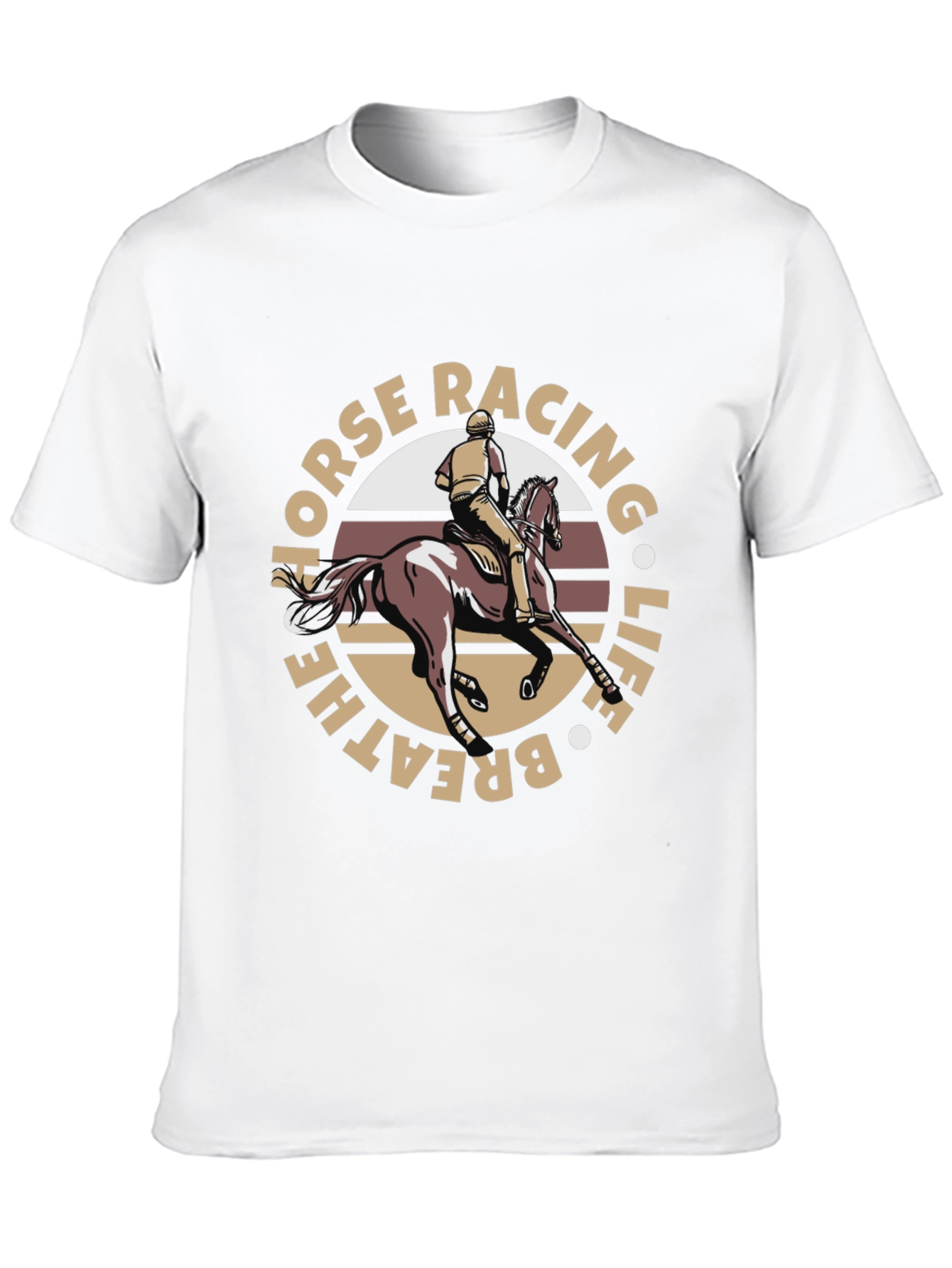 Black Horse Racing Graphic Tee view 10