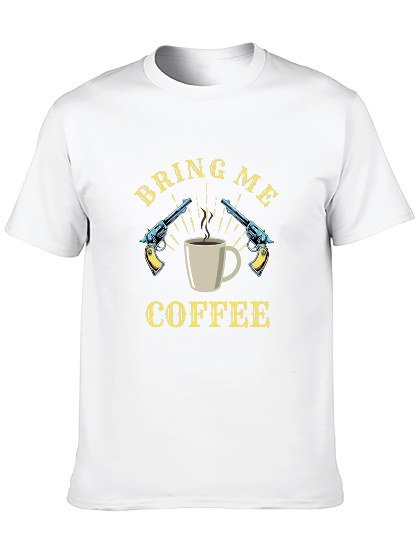 Black Bring Me Coffee Graphic Tee view 10