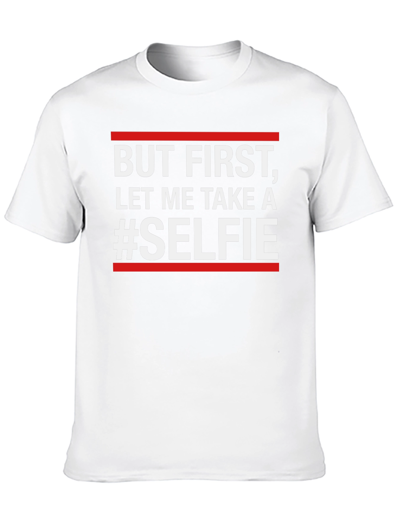 Black Funny Selfie T-Shirt - But First, Let Me Take A Selfie view 10