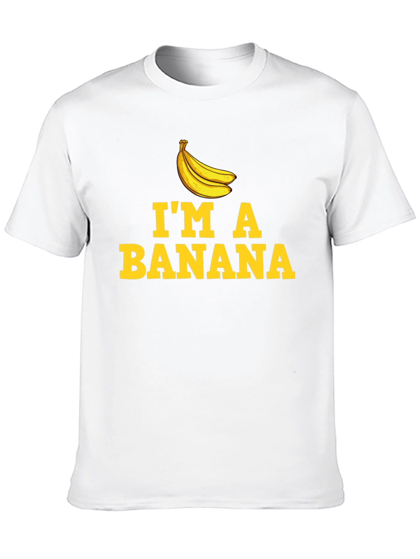 Black I'm a Banana T-Shirt - Novelty Graphic Tee view 10
