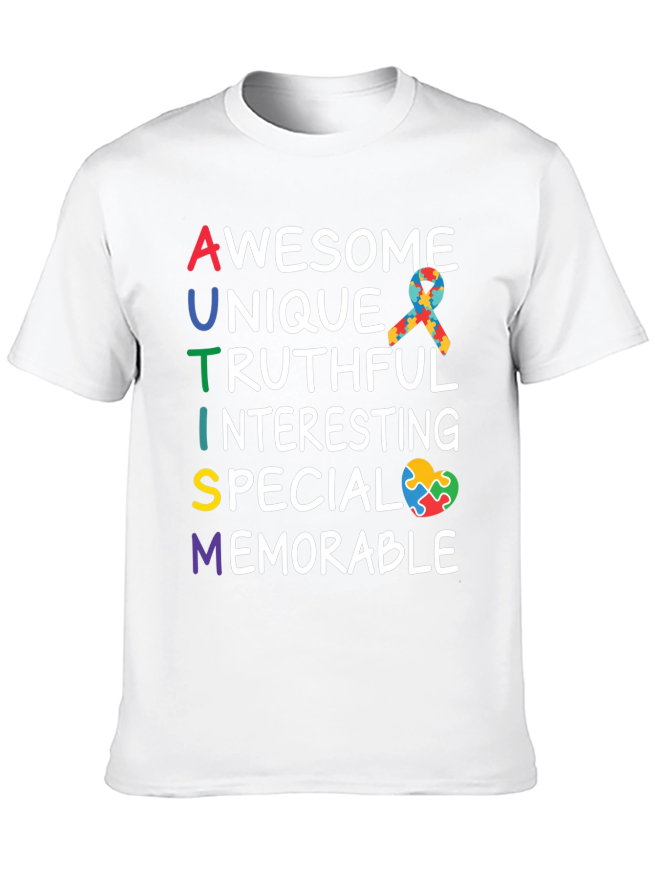 Black Autism Awareness T-Shirt: Awesome, Unique, Memorable view 10