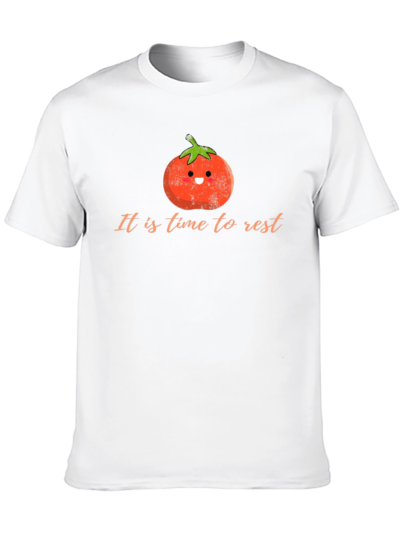 Black Tomato Rest T-Shirt - Funny Fruit Pun Tee view 10
