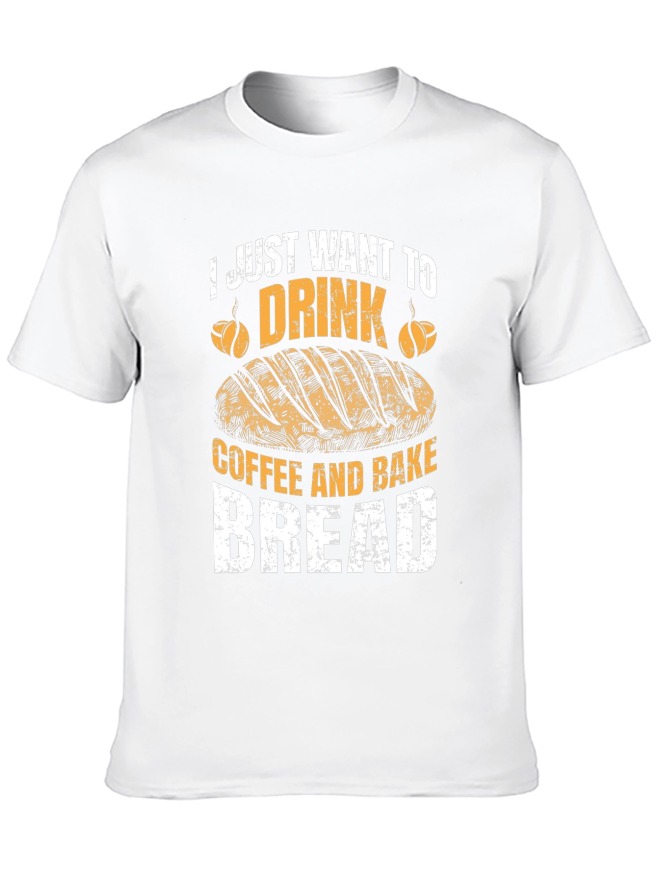 Black Coffee and Bread Lover's Tee view 10