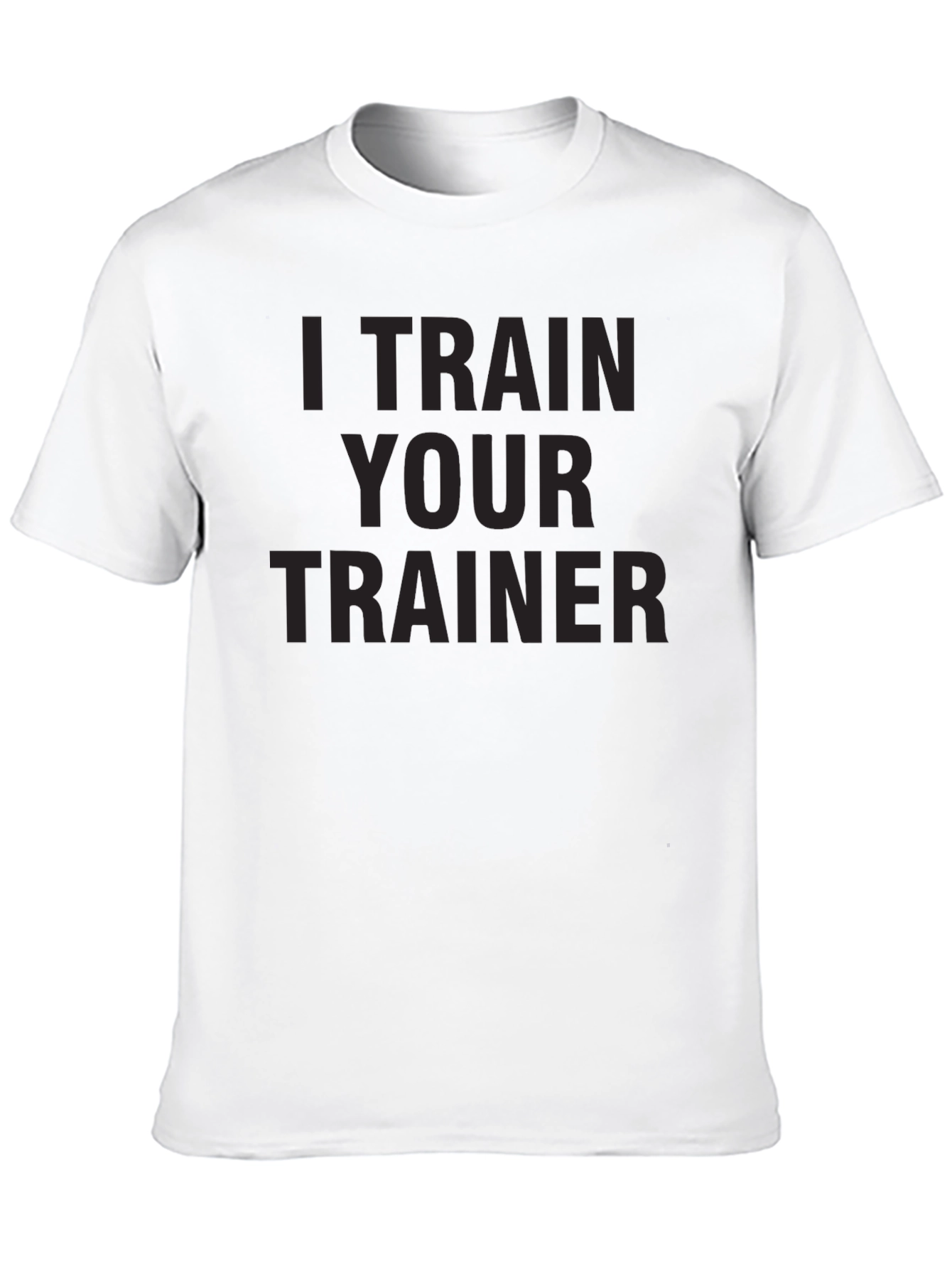 Black I Train Your Trainer - Men's Graphic Tee view 10