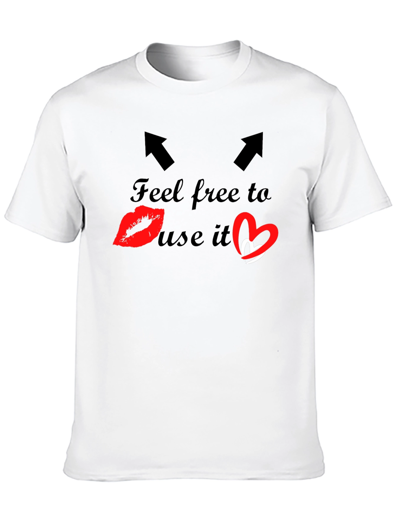 Black Feel Free To Use It Black Graphic Tee view 10