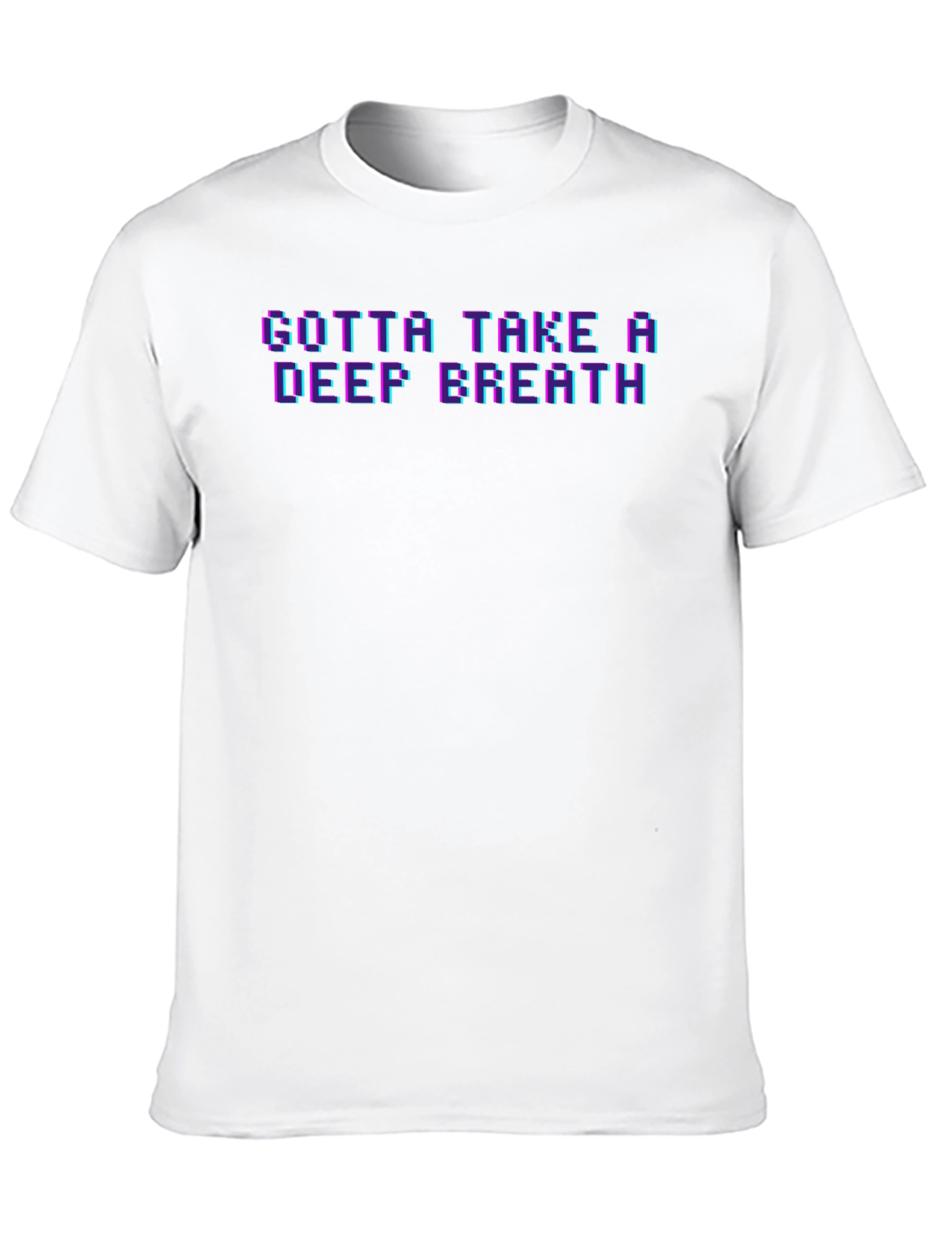 Black Gotta Take a Deep Breath Graphic Tee - Black view 10