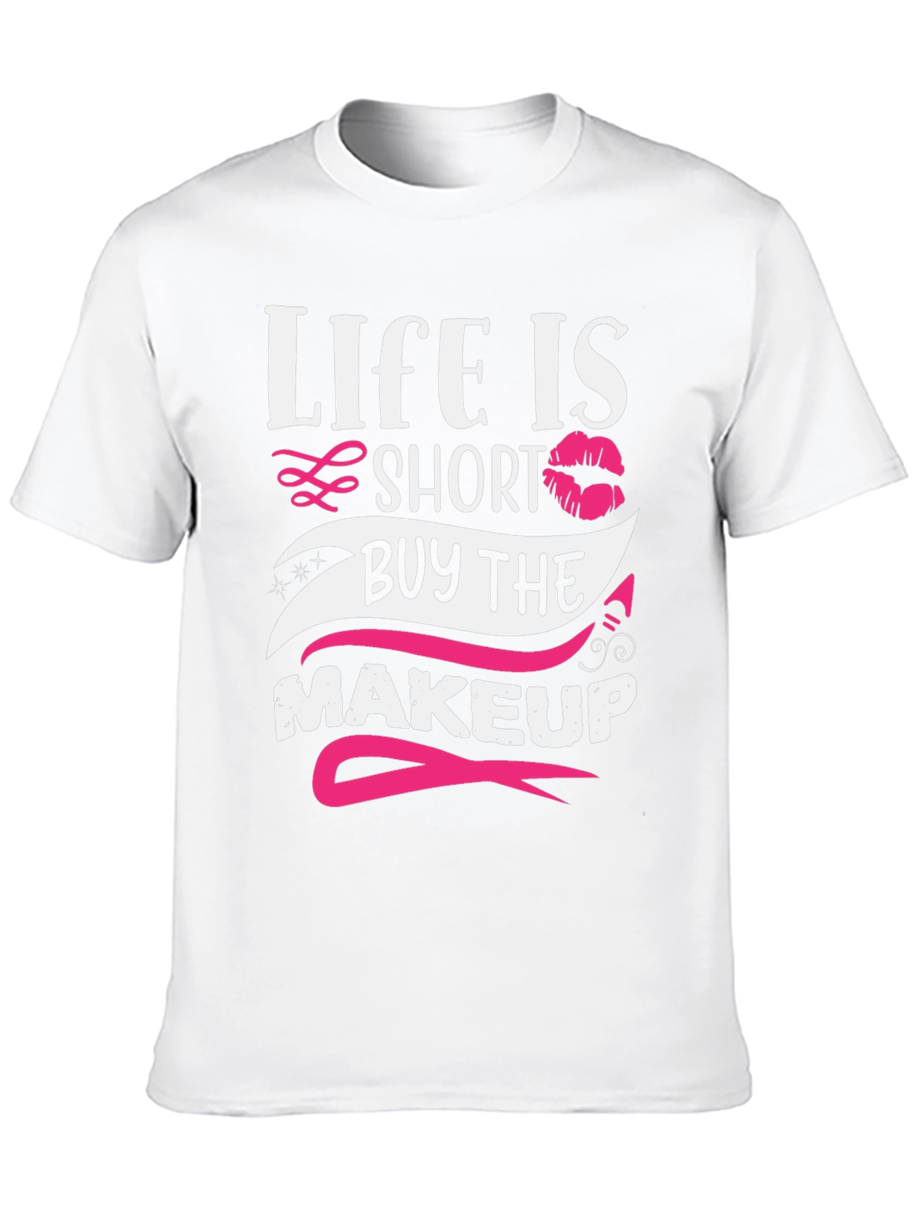 Black Life is Short Buy Makeup T-Shirt view 10