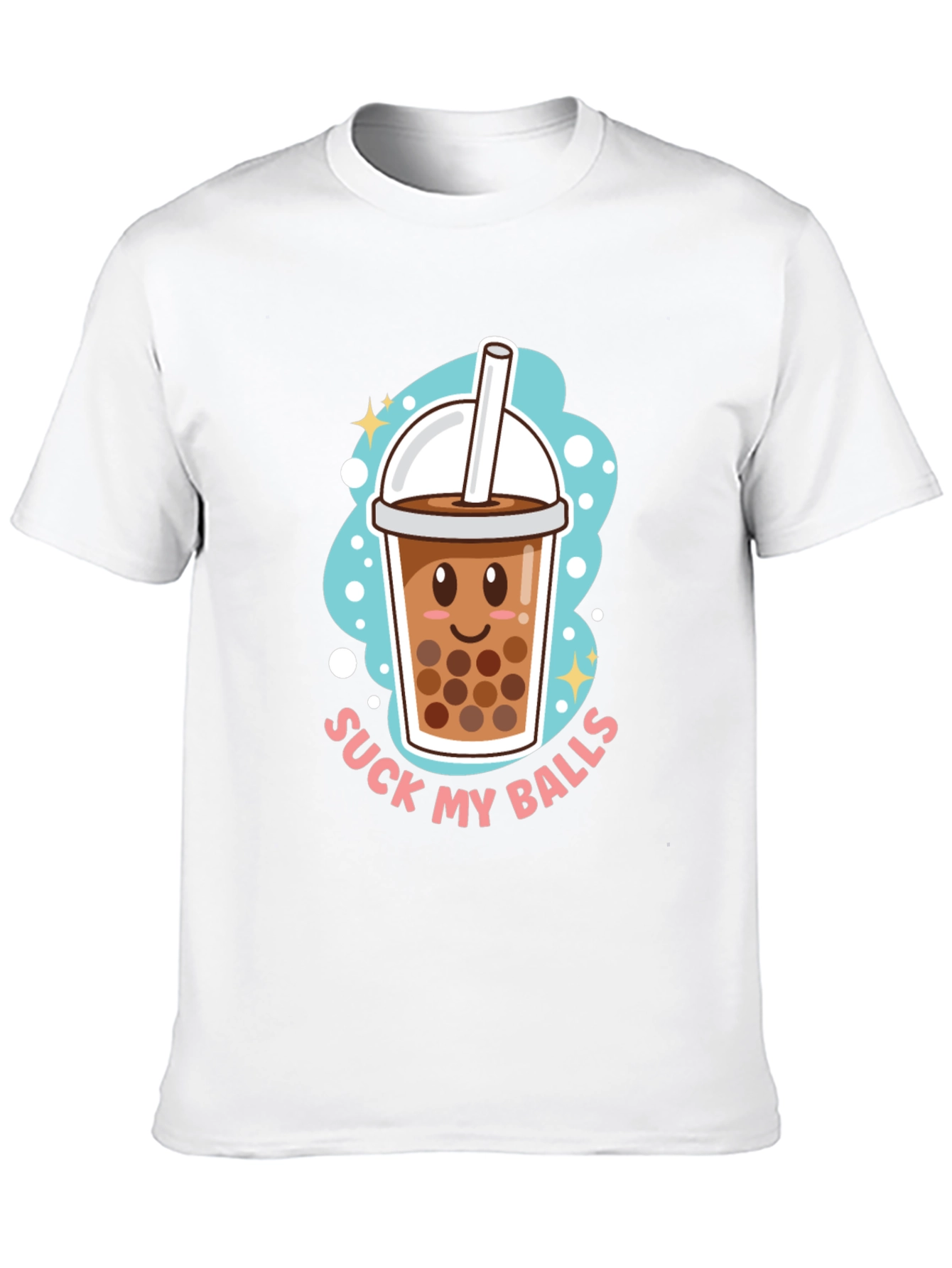 Boba Tea Graphic Tee - Suck My Balls - 10
