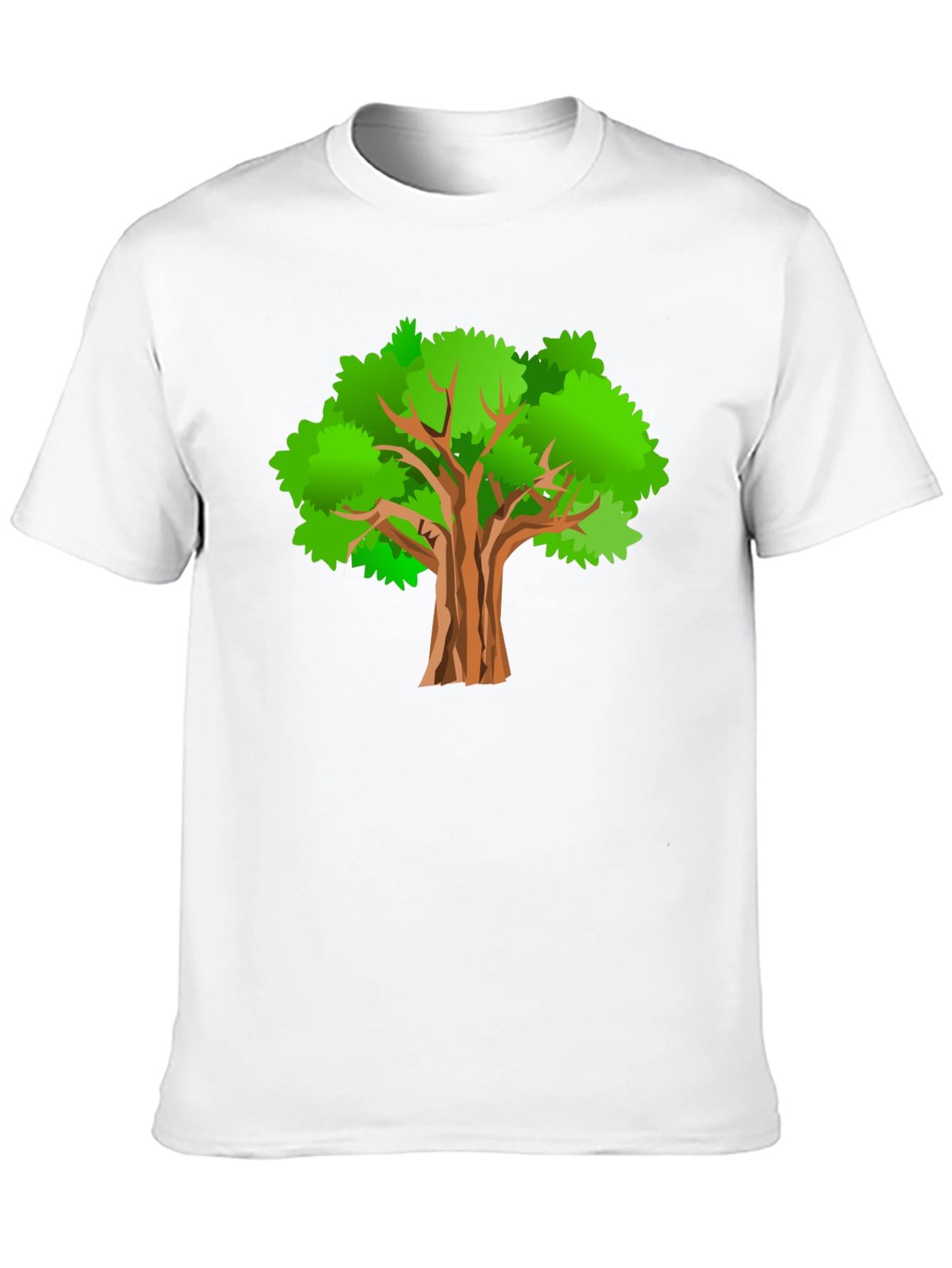 Tree Graphic Tee - Nature Inspired Design - 10