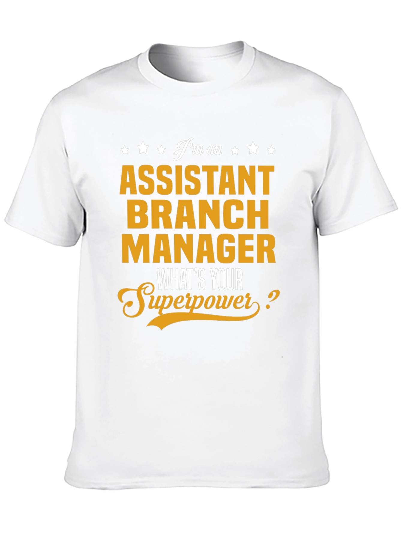 Black Assistant Branch Manager Superpower T-Shirt view 10