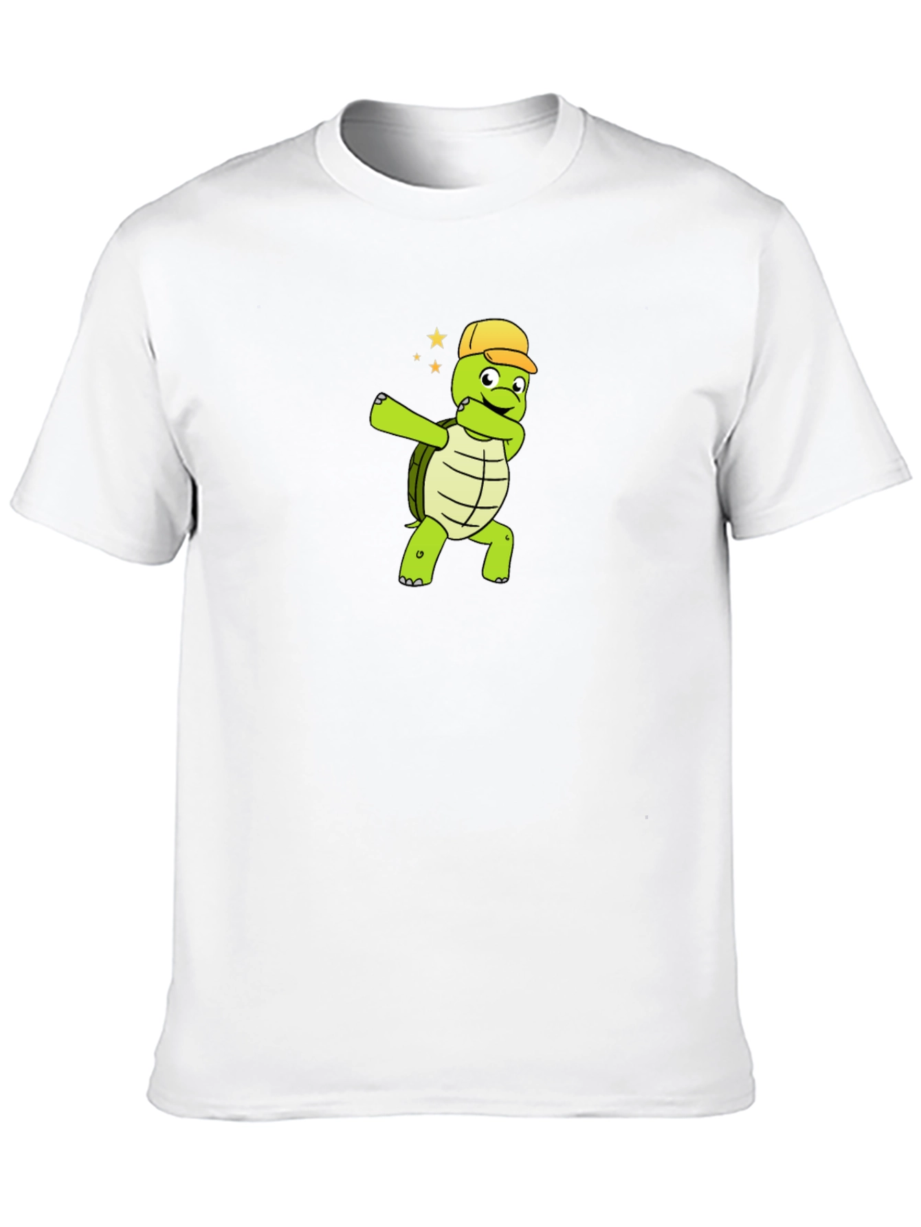 Black Dabbing Turtle Black T-Shirt view 10