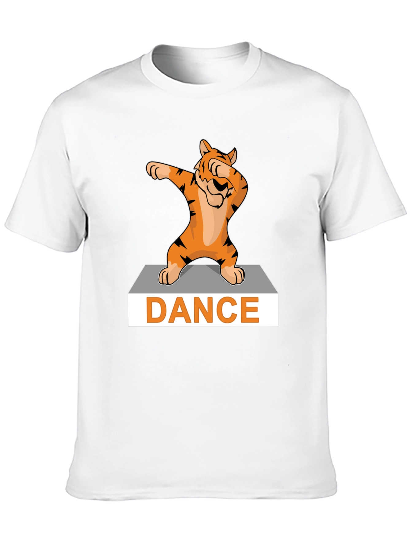 Black Dabbing Tiger Graphic Tee - Dance Edition view 10