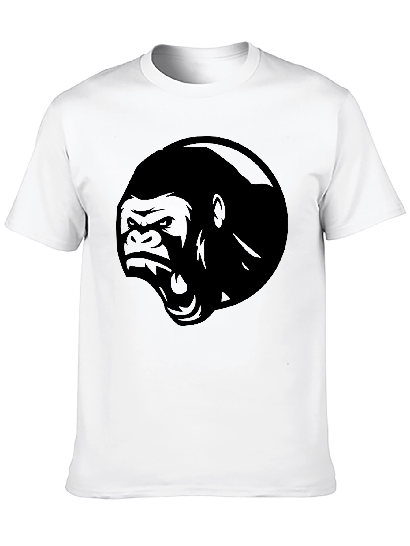 Black Black Gorilla Graphic T-Shirt view 10