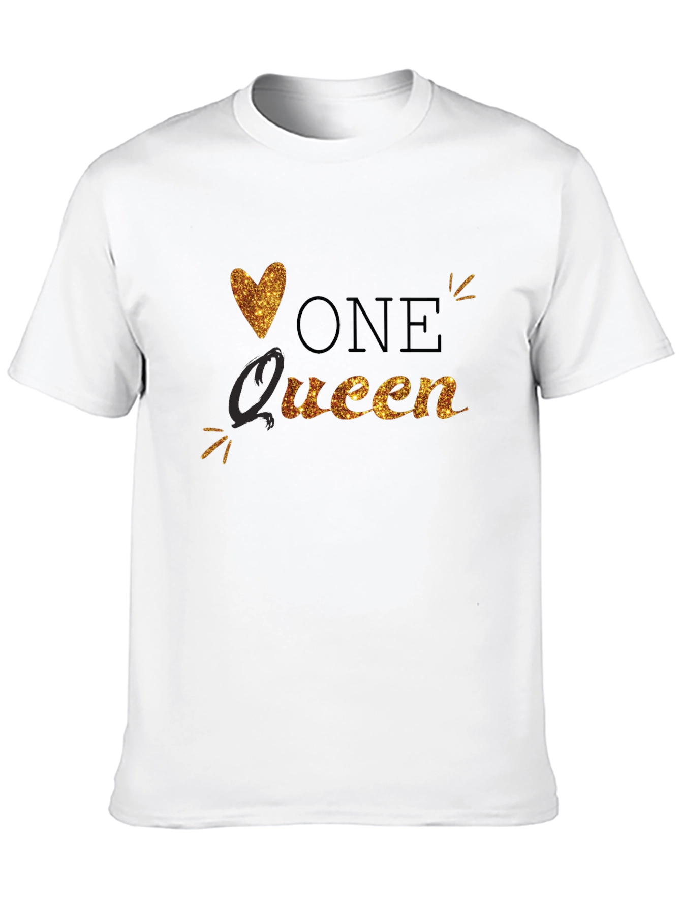Black One Queen Black T-Shirt view 10
