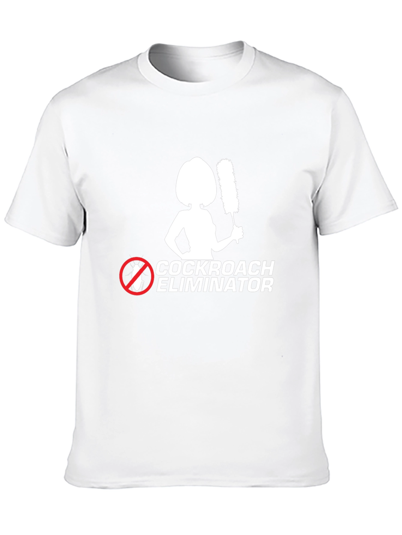 Black Cockroach Eliminator Graphic T-Shirt view 10