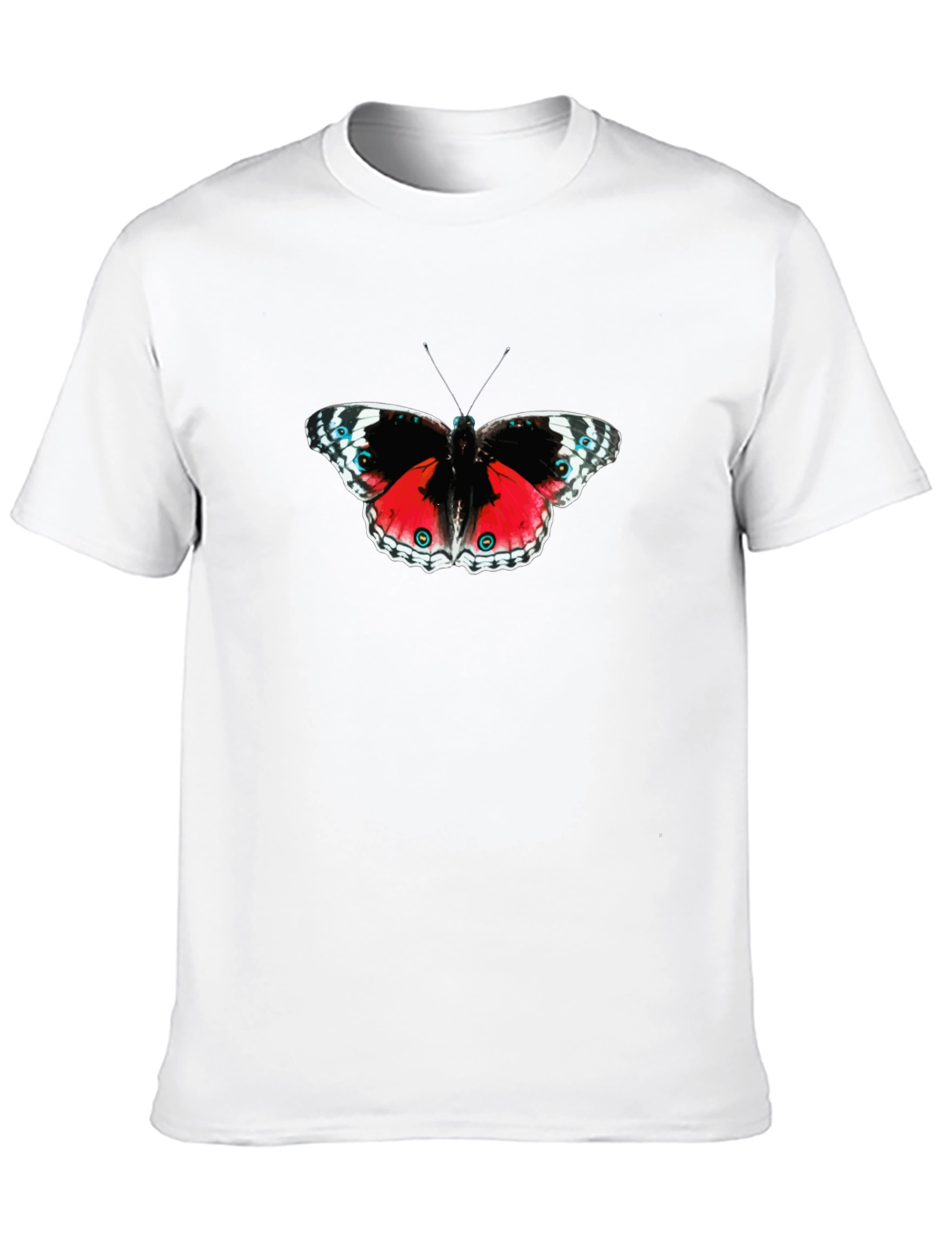 Black Butterfly Graphic Black T-Shirt view 10