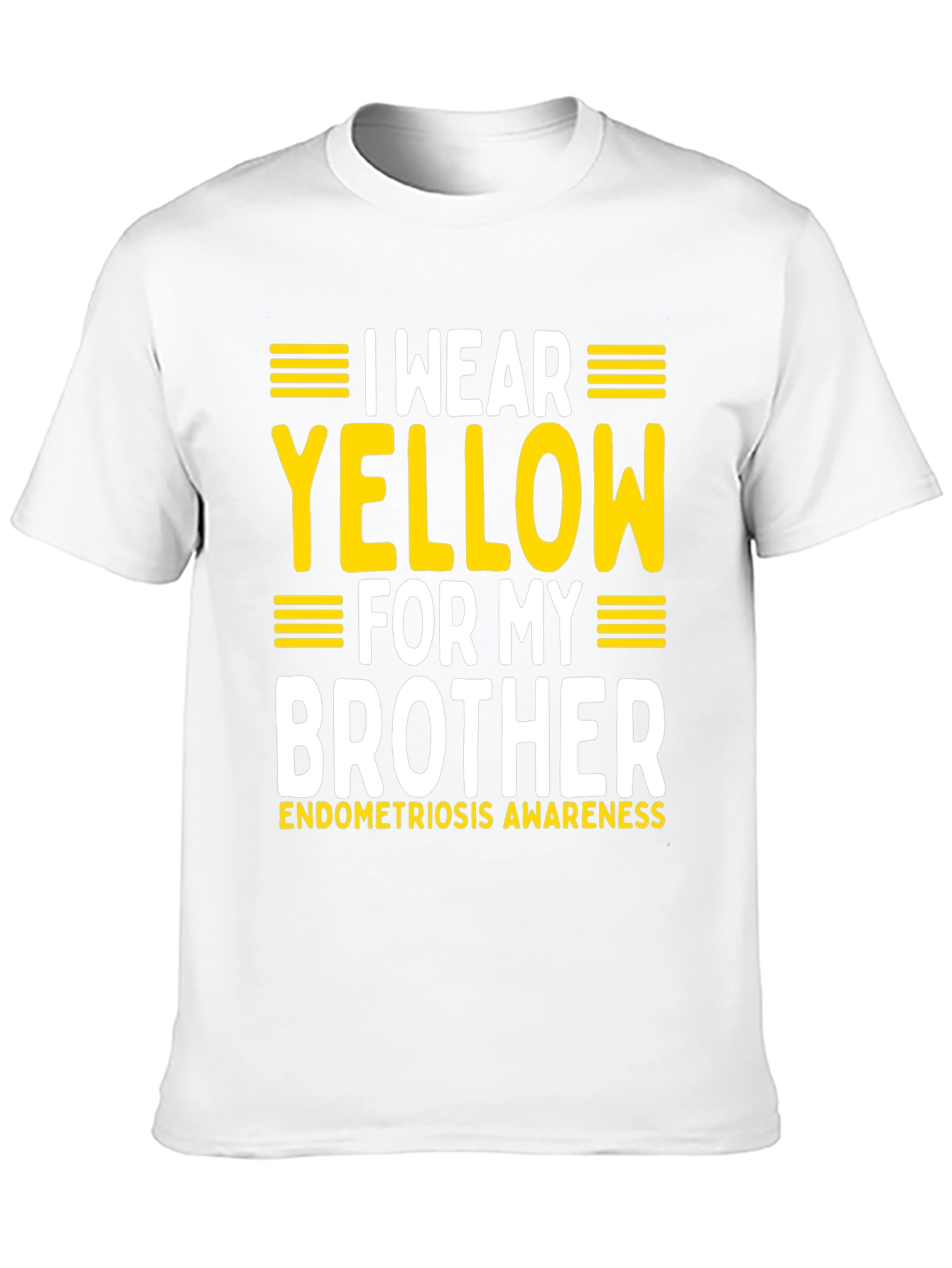 Yellow Brother Awareness T-Shirt - 10