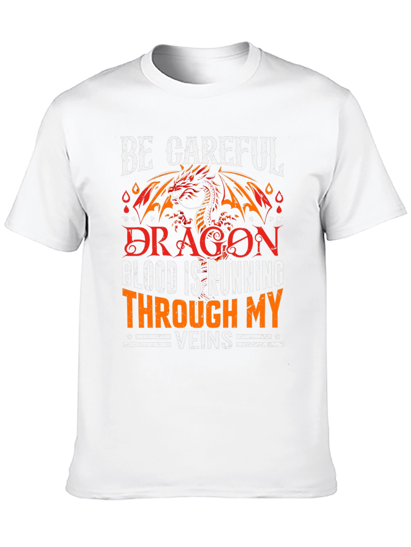Black Dragon Blood Graphic T-Shirt view 10