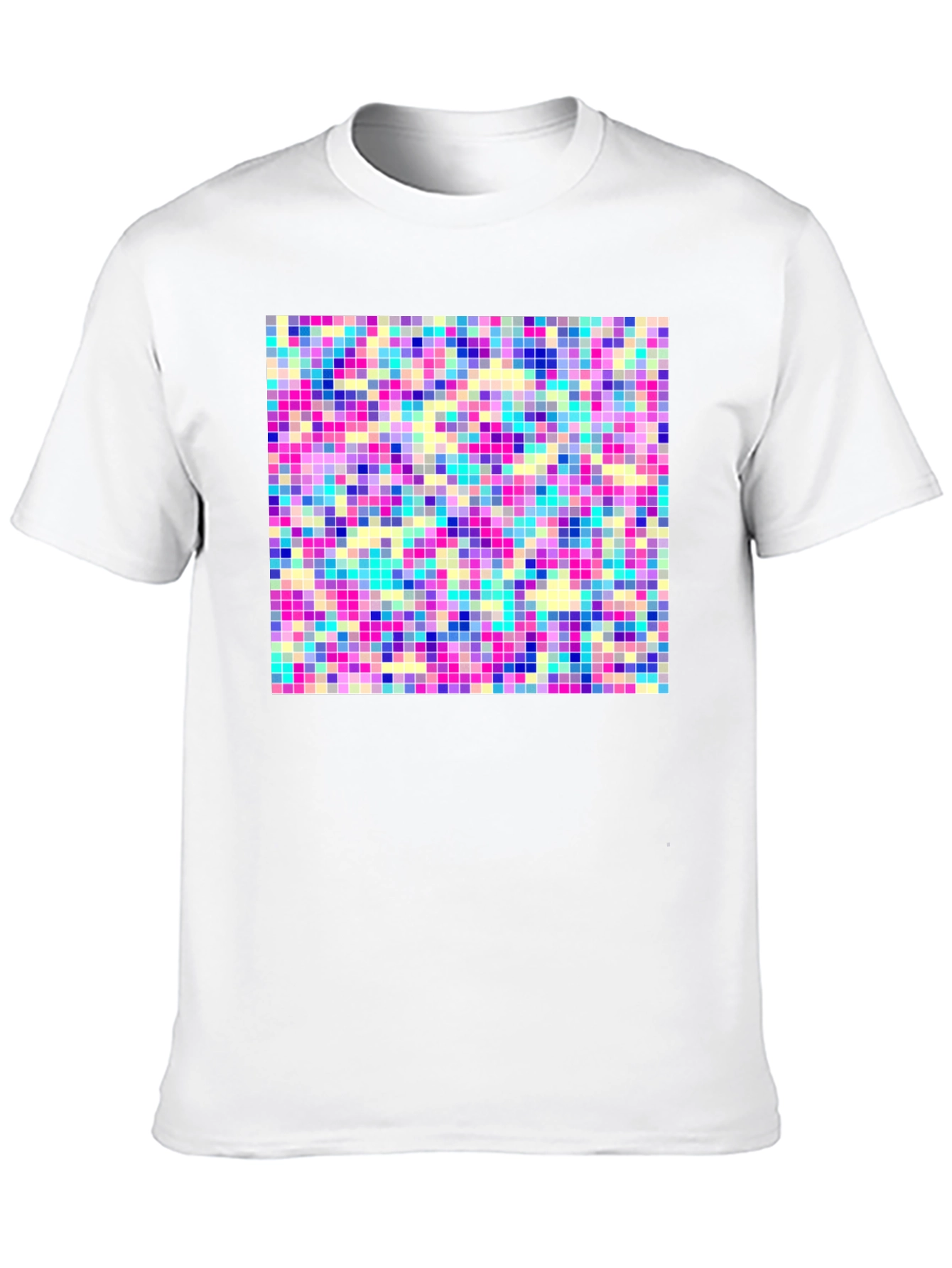 Black Pixel Art T-Shirt - Retro Style view 10