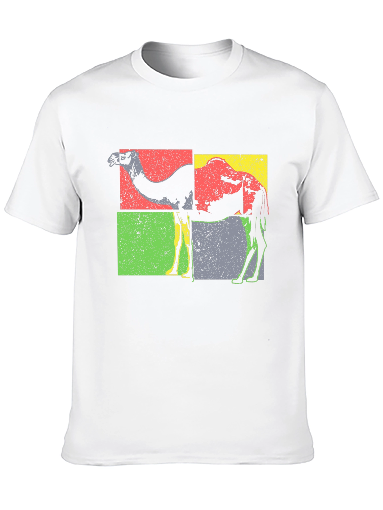 Black Retro Camel T-Shirt - Vintage Graphic Tee view 10