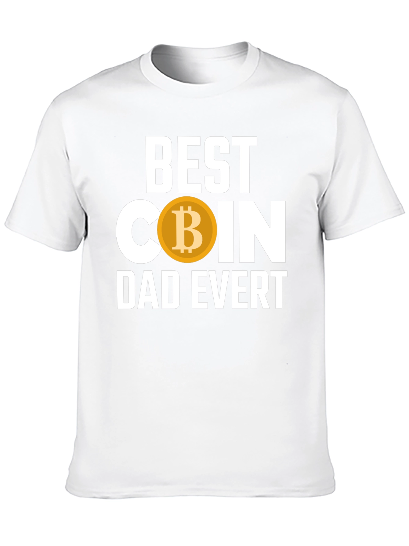 Black Best Coin Dad Ever T-Shirt - Crypto Bitcoin view 10