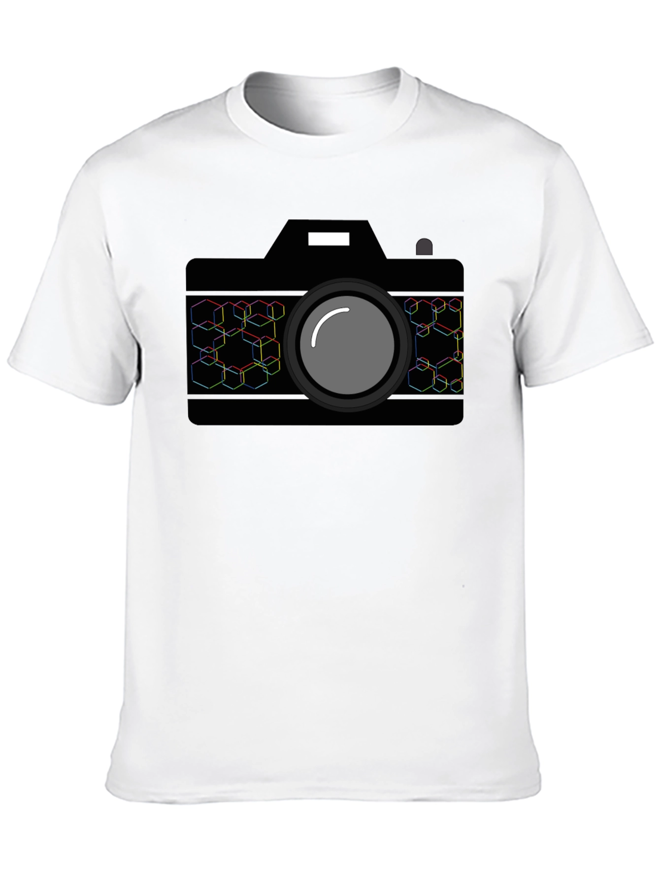Black Camera Graphic Tee - Black view 10