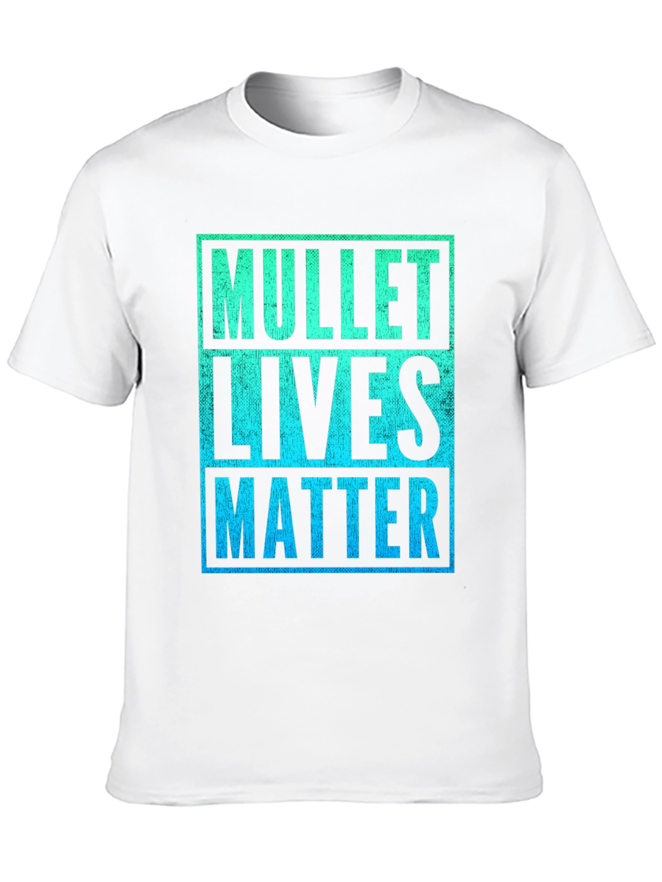 Black Mullet Lives Matter Graphic Tee view 10