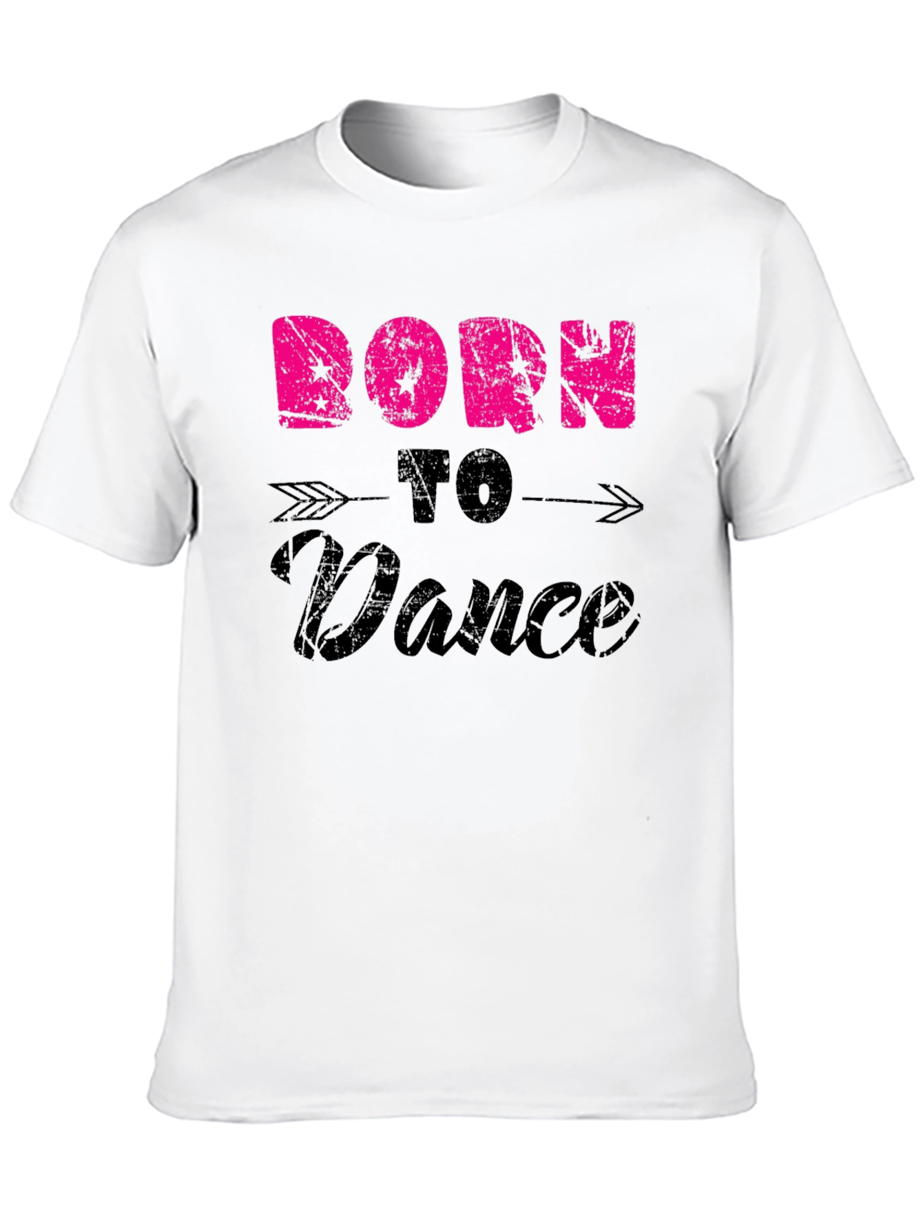 Black Born To Dance Graphic T-Shirt view 10