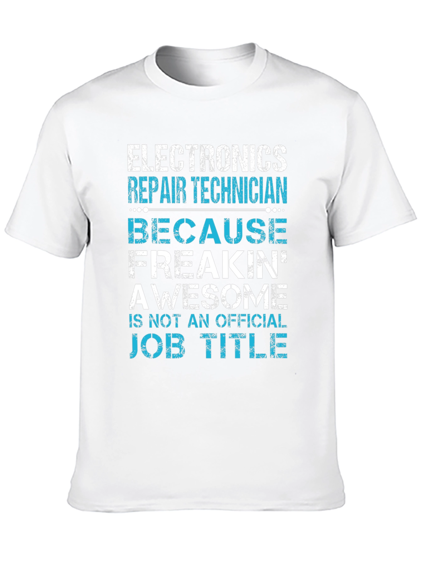 Black Electronics Repair Technician T-Shirt view 10