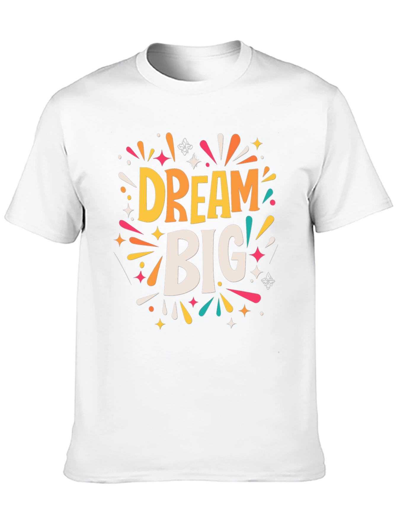Black Dream Big Graphic Tee view 10