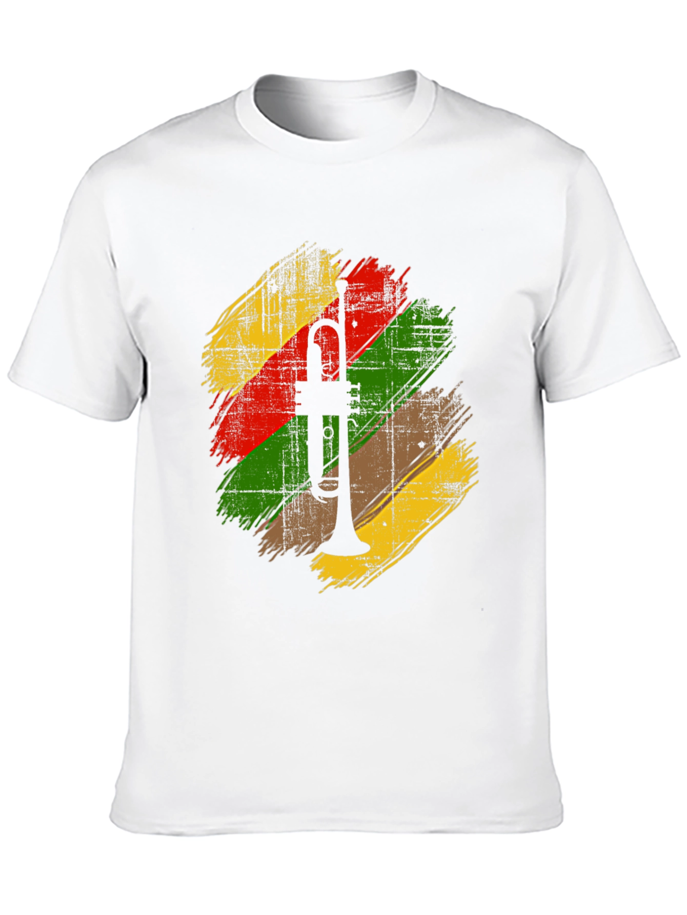 Black Trumpet Graphic Print T-Shirt view 10