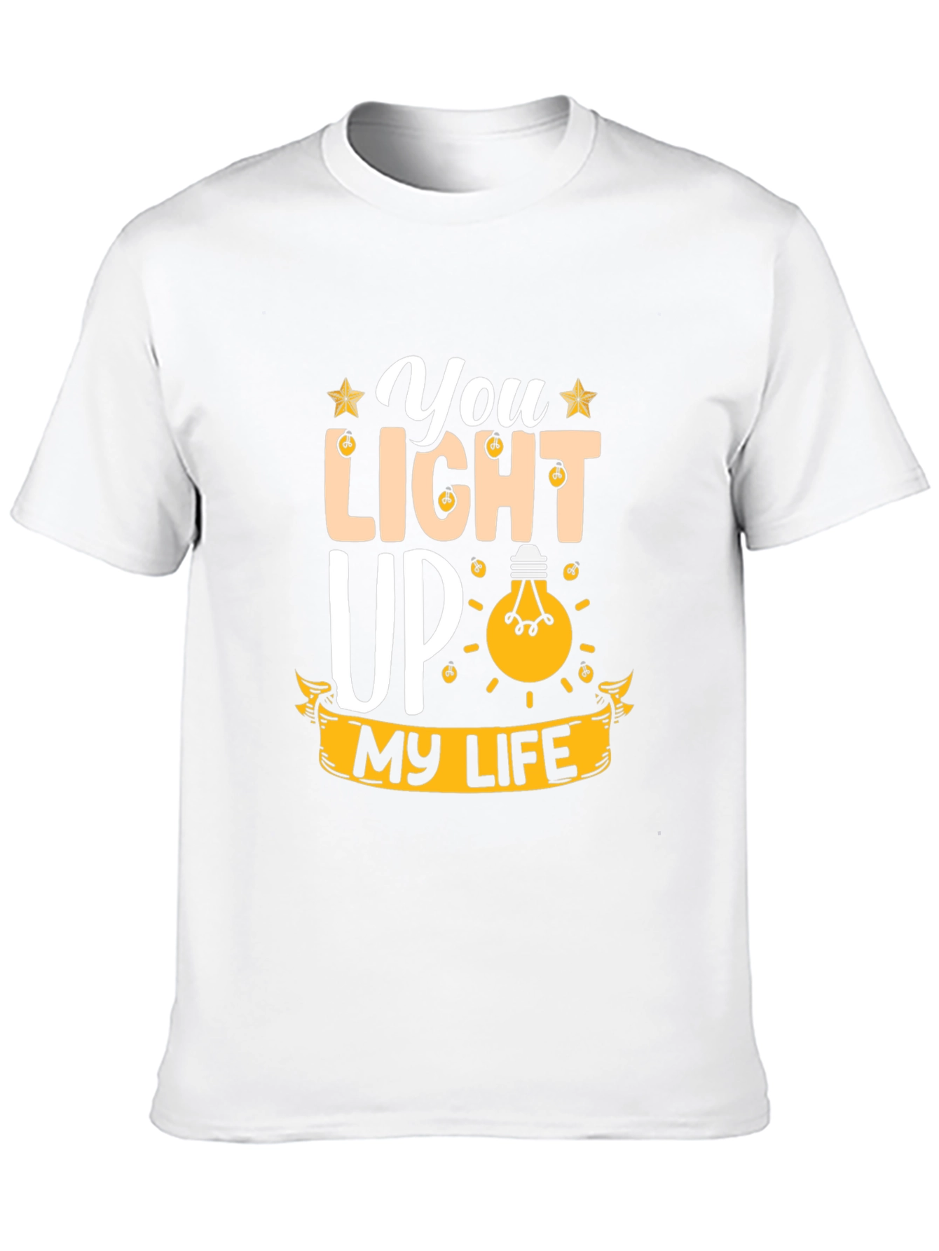Black You Light Up My Life Graphic Tee view 10