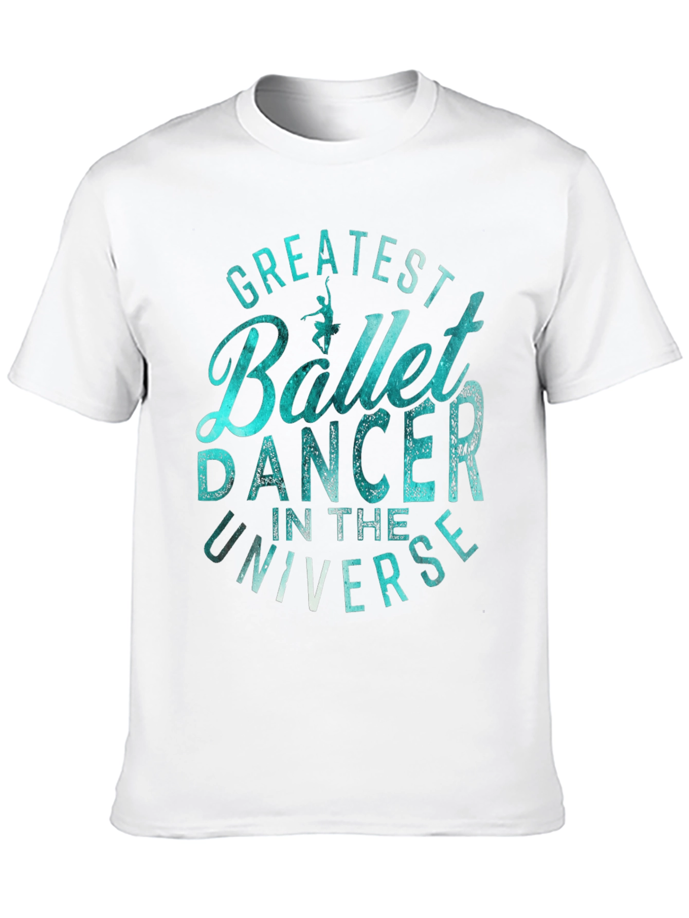 Black Greatest Ballet Dancer Universe Graphic T-Shirt view 10