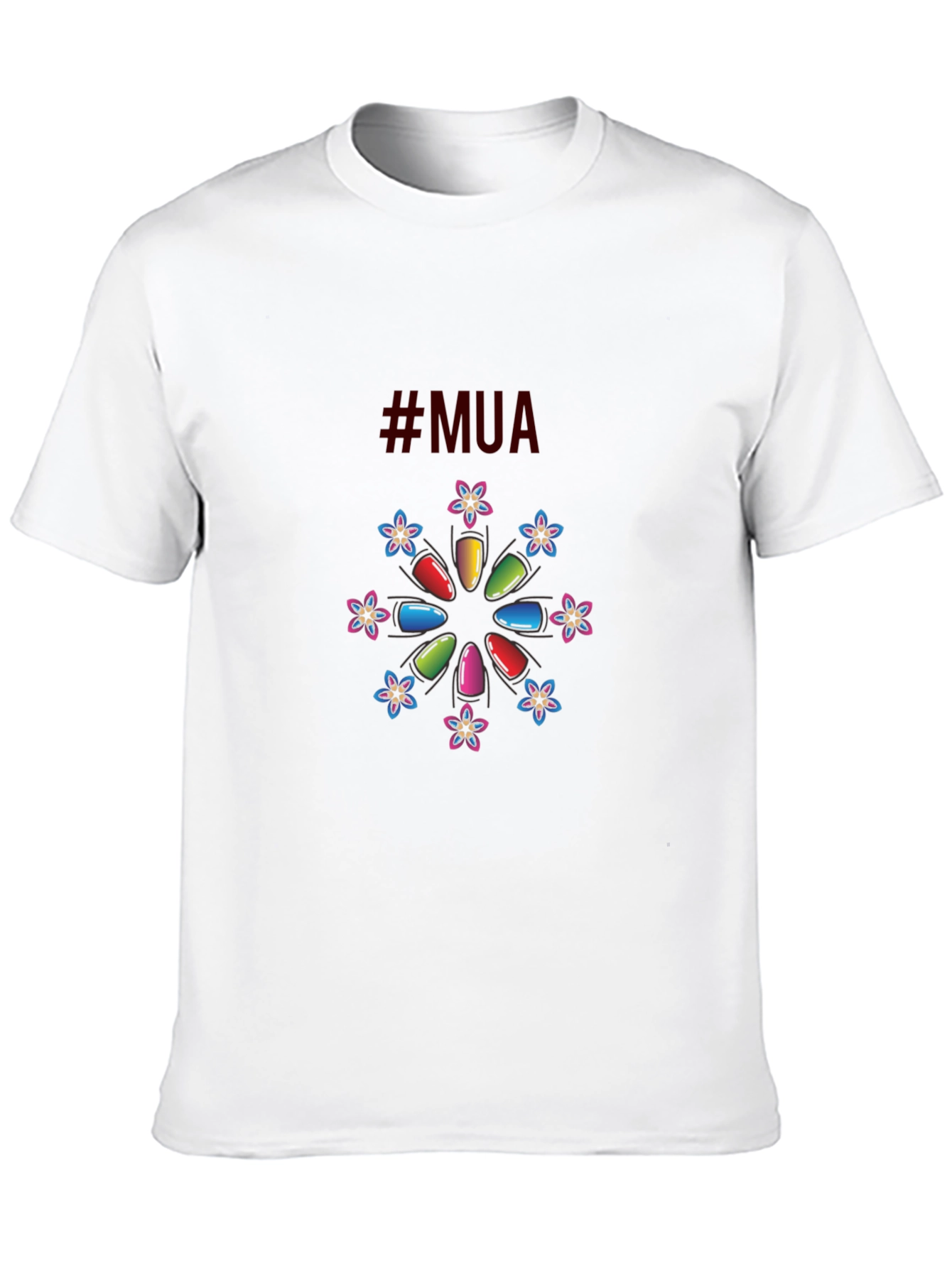 Black MUA Graphic Tee - Makeup Artist Shirt view 10