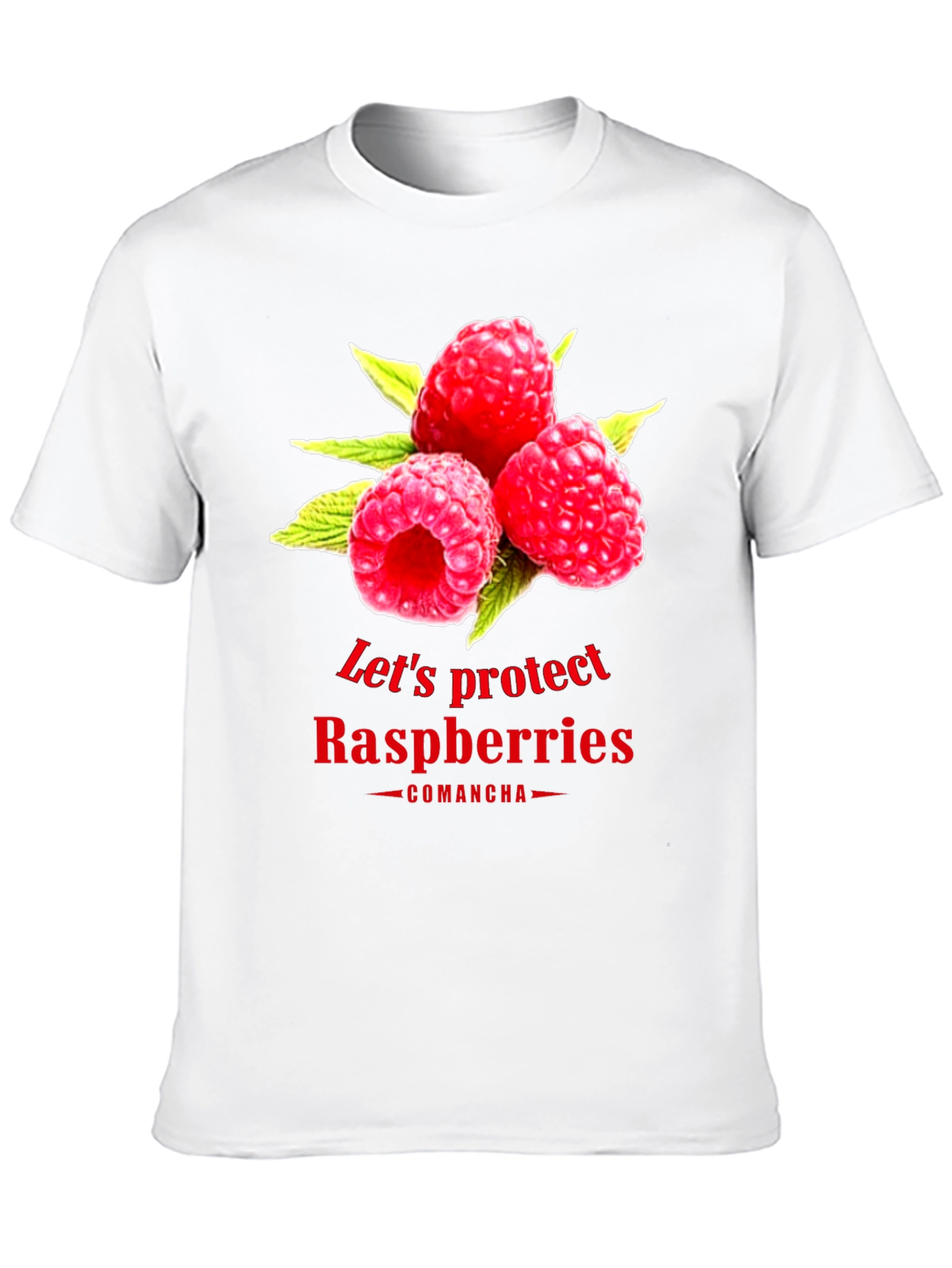 Black Raspberry Protection T-Shirt - Comancha Design view 10