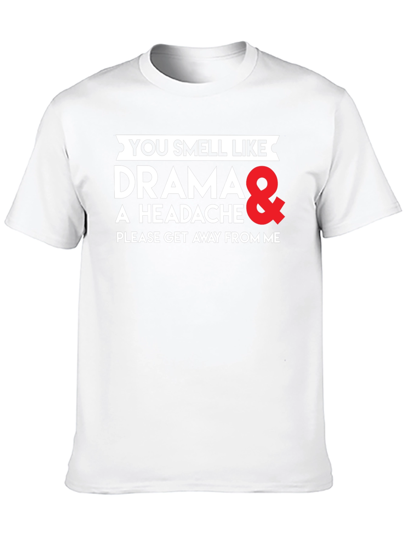 Black Drama Headace T-Shirt - Unisex view 10